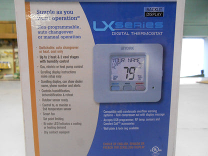 2 HEAT/2 COOL COMMERCIAL DIGITAL NON-PROGRAMMABLE THERMOSTAT , 24V