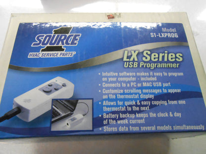 RESIDENTIAL OR COMMERCIAL LX SERIES USB PROGRAMMER