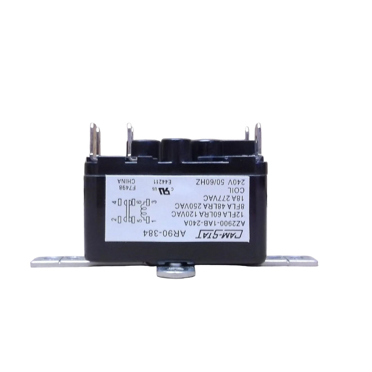 240 V, 50/60 Hz, 18 Amps, Relay