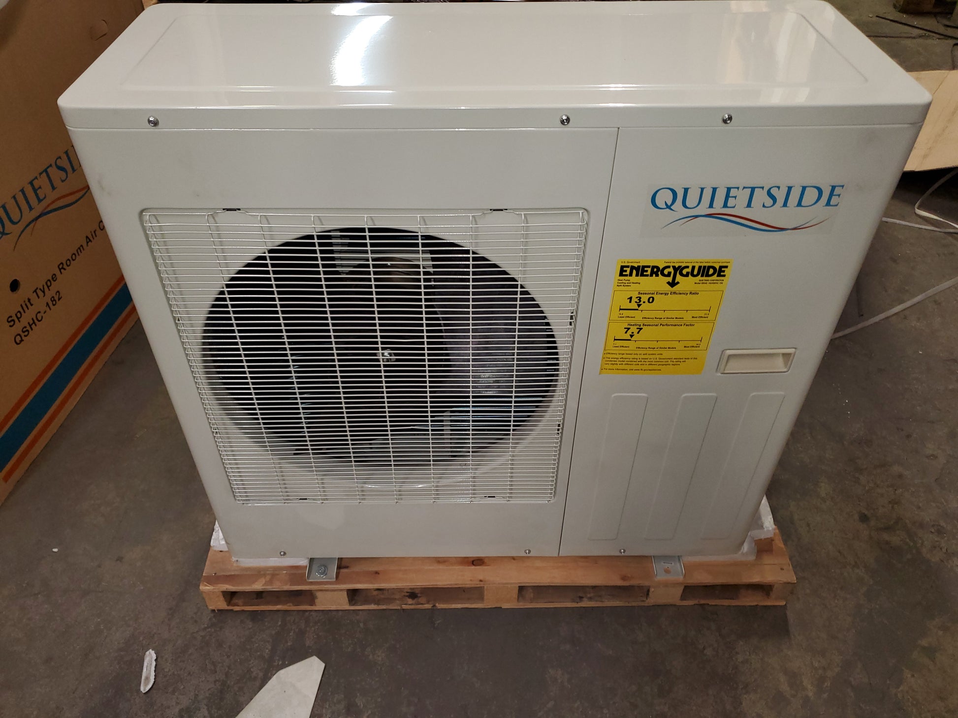 18,000 BTU SINGLE-ZONE OUTDOOR MINI-SPLIT HEAT PUMP UNIT, 13 SEER 230/60/1 R-410A 620 CFM