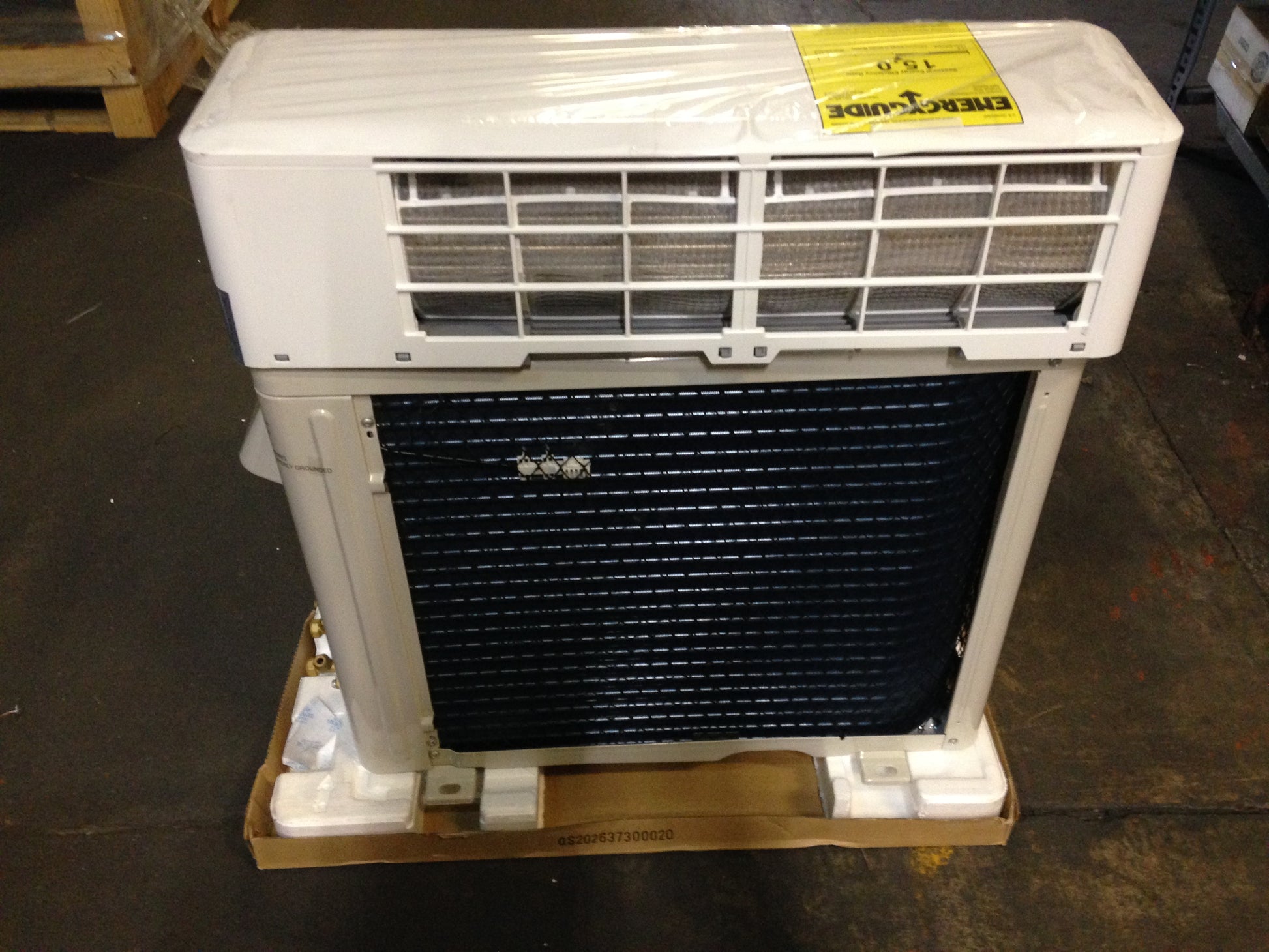 9,000 BTU SINGLE ZONE "DV" SERIES INDOOR/OUTDOOR INVERTER MINI-SPLIT A/C SYSTEM, 15 SEER 115/60/1 R-410A CFM 282  (SOLD AS A SET)