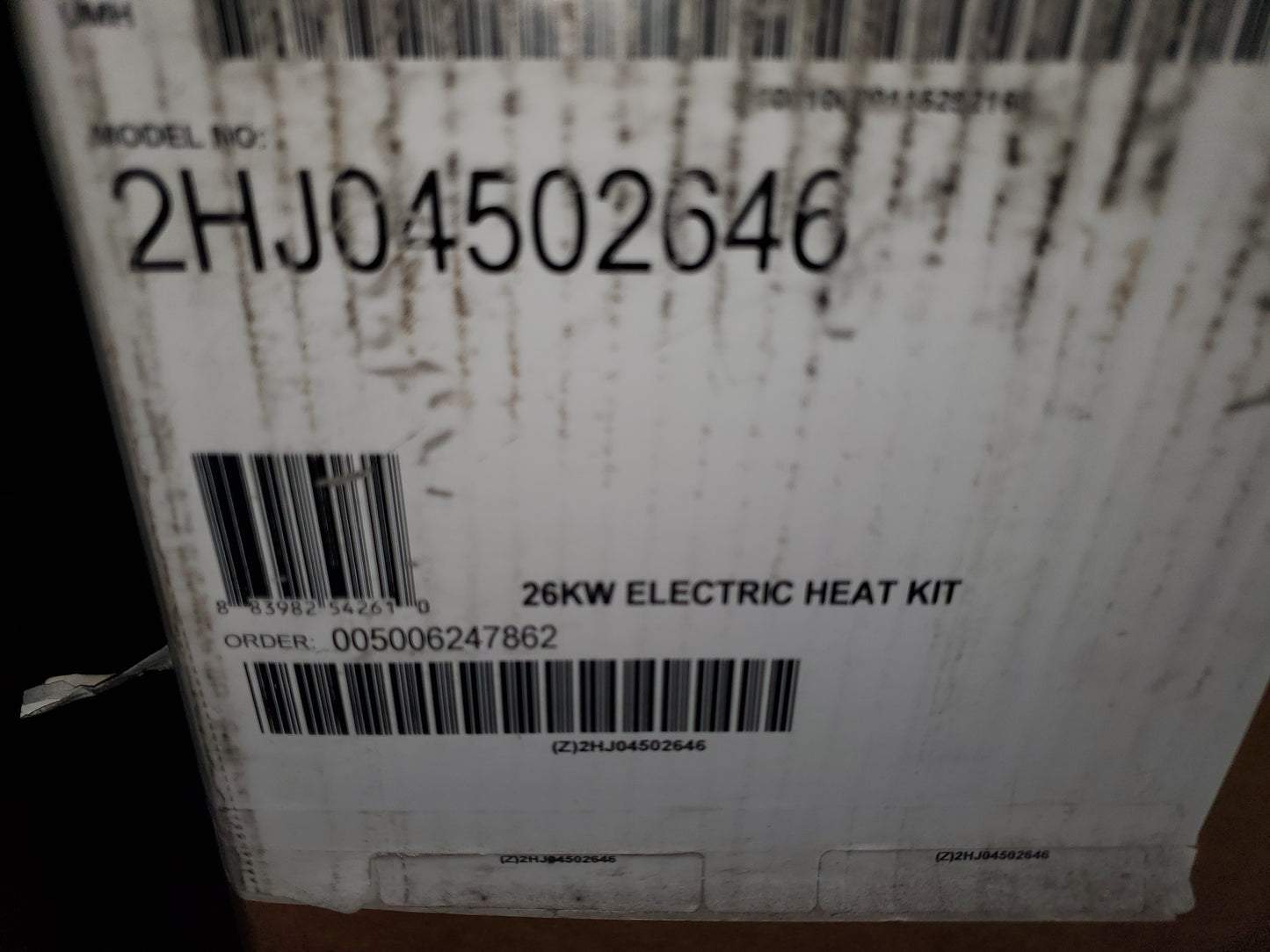 26 KW ELECTRIC HEAT KIT 460/60/3