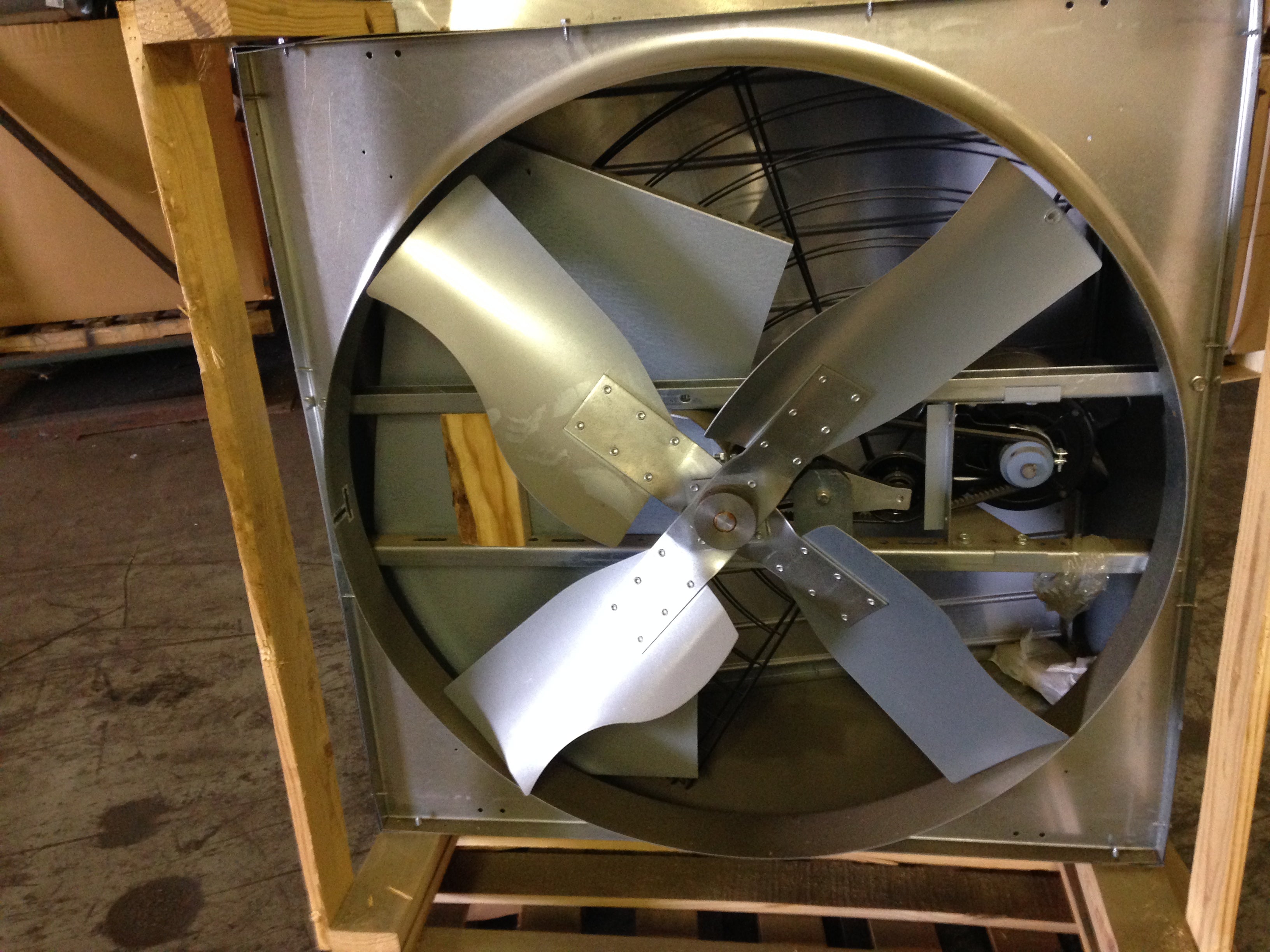 36 BELT DRIVEN CONE EXHAUST FAN 115 120 60 1 Surplus City Liquidators