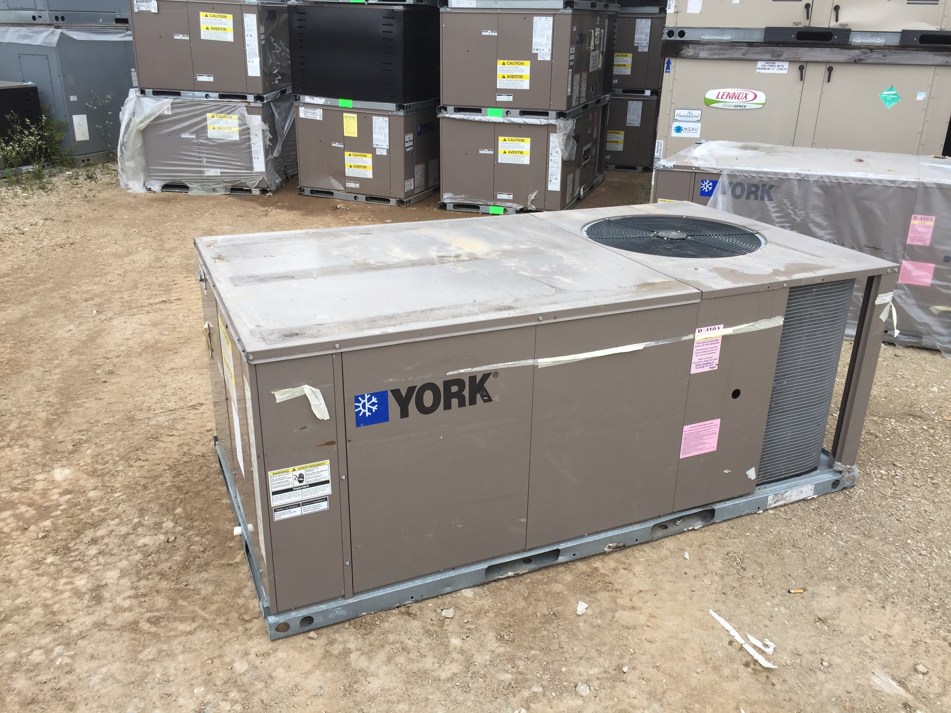 3 Ton 3 Ton Convertible Packaged Air Conditioner Unit, 13 Seer 208-230/60/3 ...