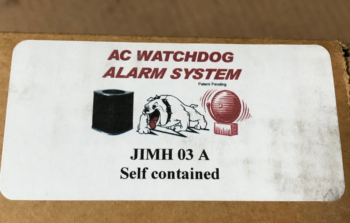 AC WATCHDOG ALARM SYSTEM/FOR SELF CONTAINED UNIT