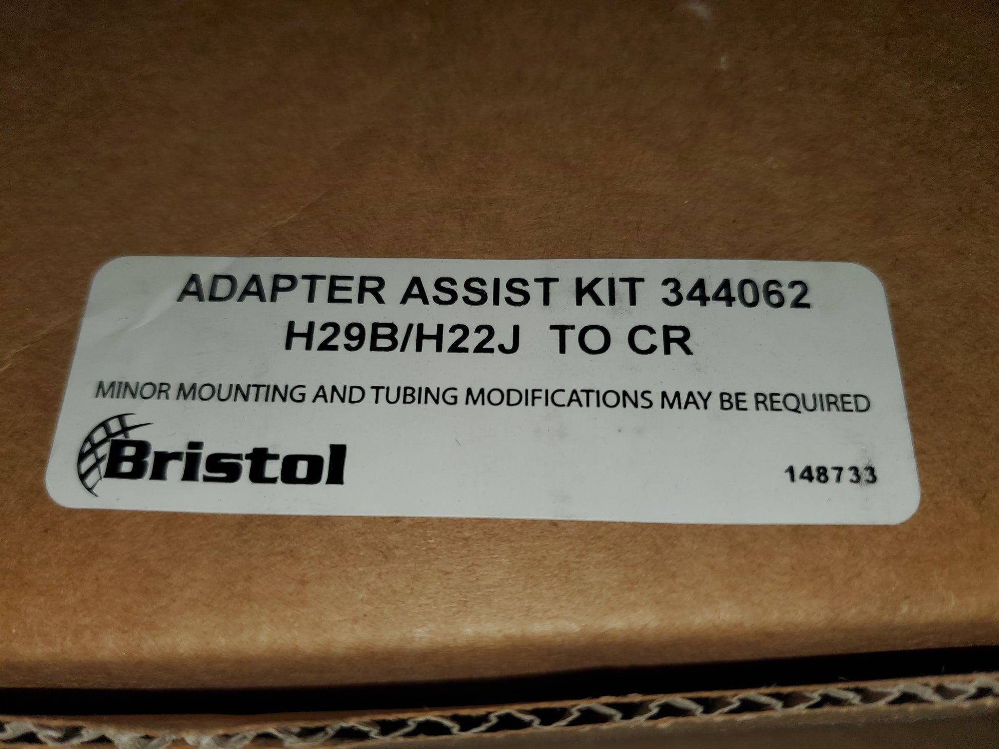 ADAPTER ASSIST KIT FOR H29B/H22J TO CR COMPRESSORS