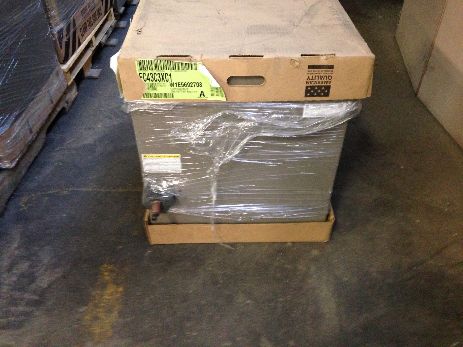 3-1/2 TON AC/HP UPFLOW CASED "A" COIL, R-410A OR R-22 CFM 1400