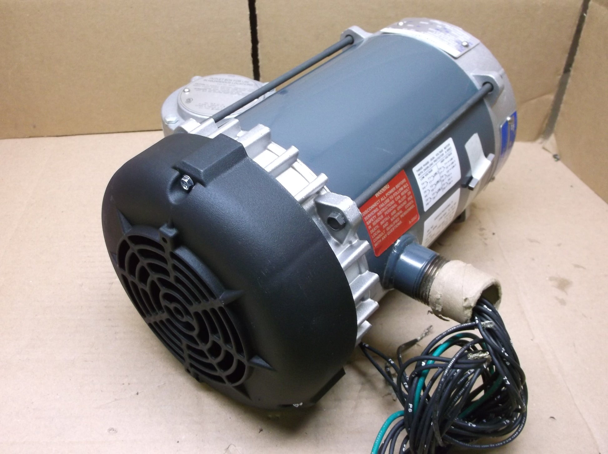 1/2HP HAZARDOUS LOCATION MOTOR, 230-460/50-60/3 RPM:1725/1-SPEED