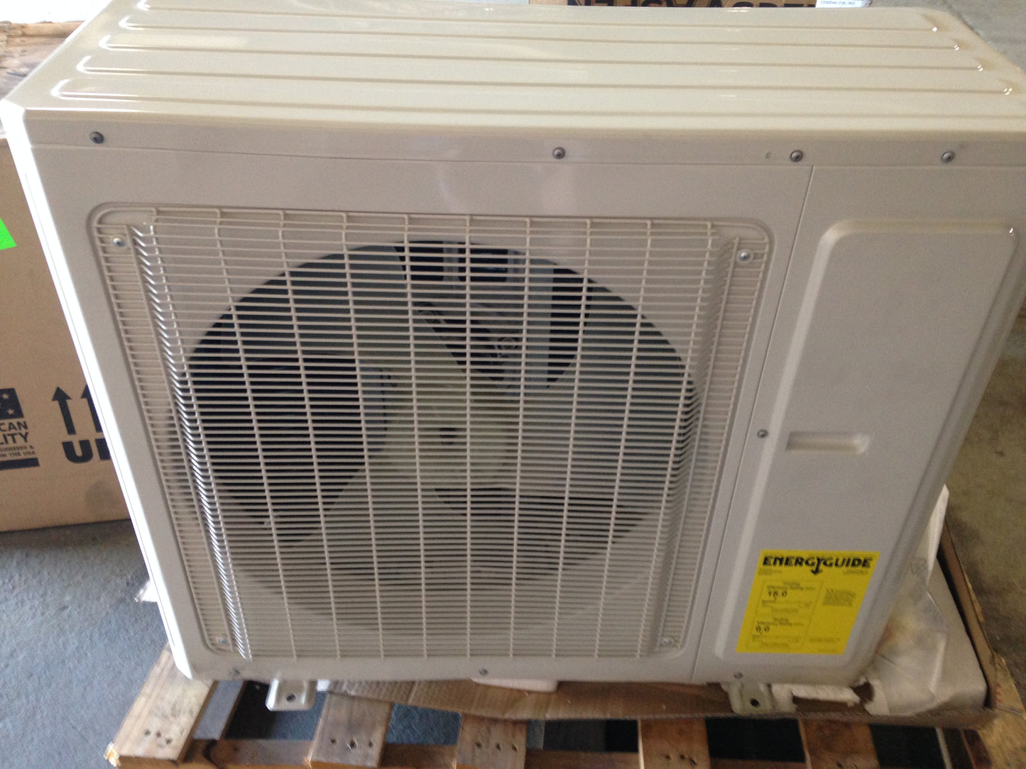 2-1/2 TON SINGLE ZONE OUTDOOR MINI-SPLIT HEAT PUMP UNIT, 18 SEER 208-230/60/1 R-410A