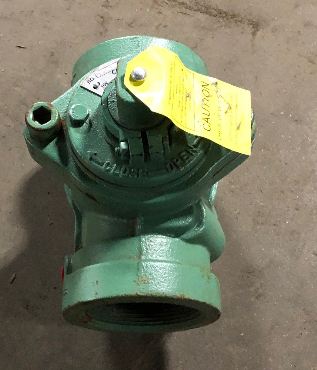 3"MPT X 3"MPT TWO-WAY MULTI-PURPOSE VALVE