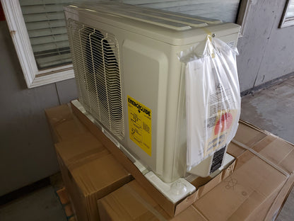 9,000 BTU SINGLE ZONE OUTDOOR INVERTER MINI-SPLIT HEAT PUMP UNIT, 22 SEER 208-230/60/1 R-410A CFM 300