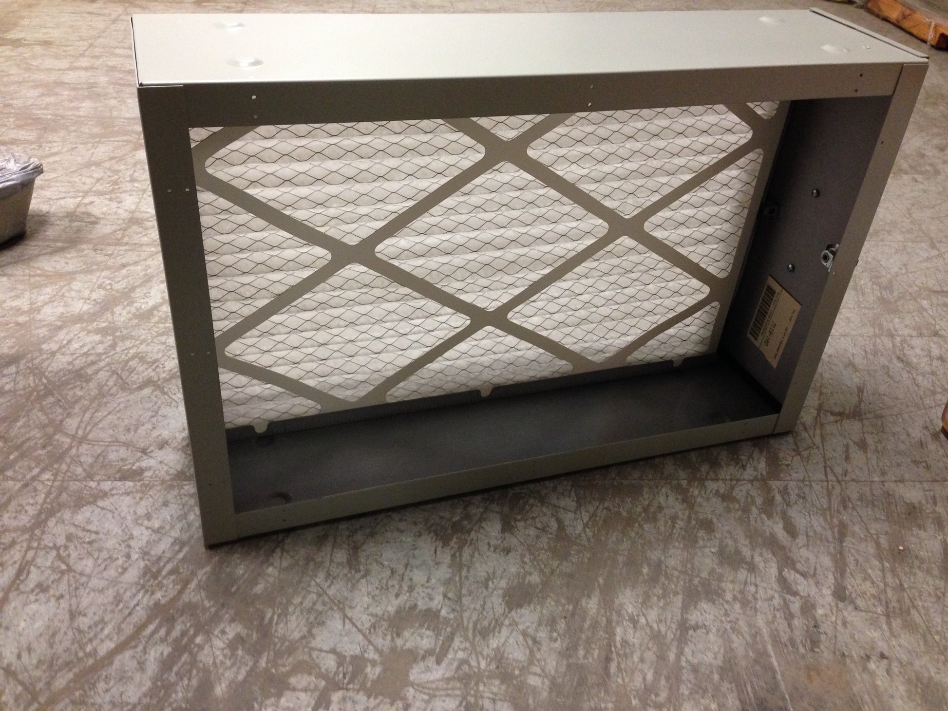 1" PLEATED AIR FILTER ENCLOSURE 