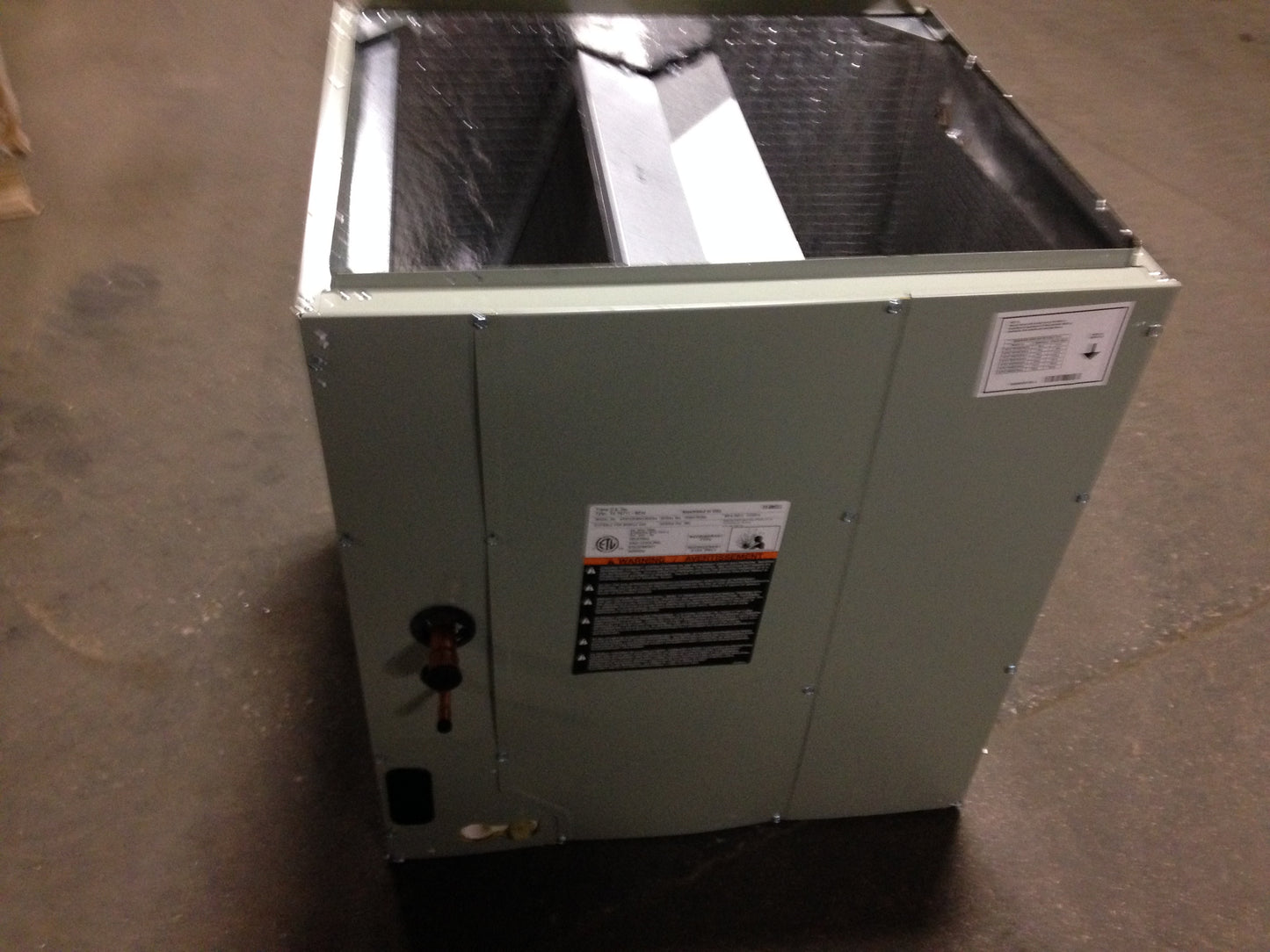 4 TON AC/HP "PREMIUM HIGH EFFICIENCY" DOWNFLOW ALUMINUM CASED "A" COIL, 14 SEER R-410A CFM:820-1840