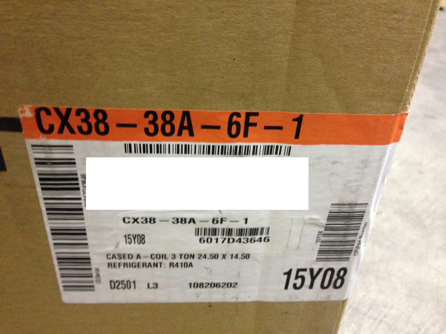 3 TON AC/HP UPFLOW CASED "A" COIL, R-410A CFM:1200