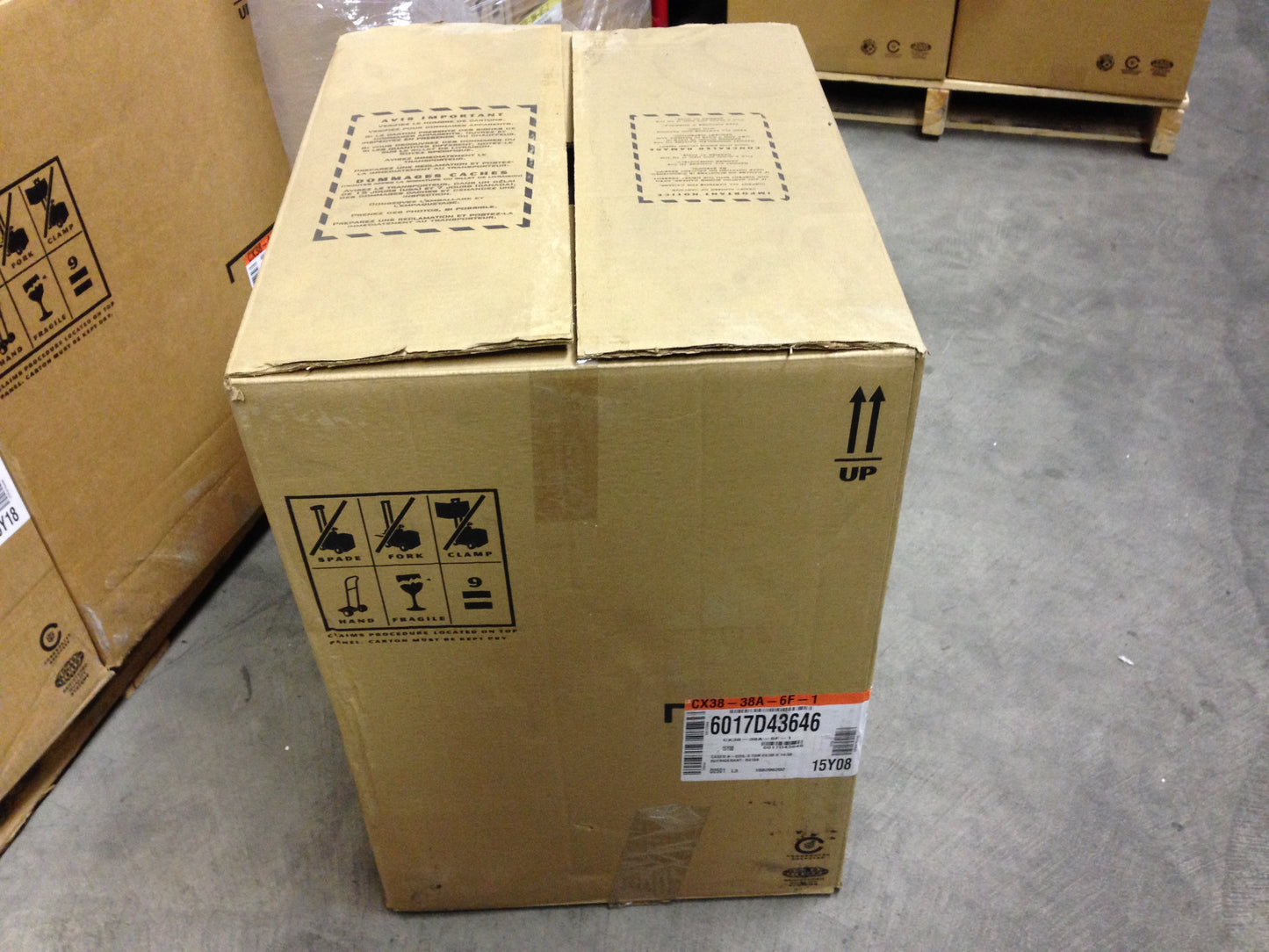 3 TON AC/HP UPFLOW CASED "A" COIL, R-410A CFM:1200