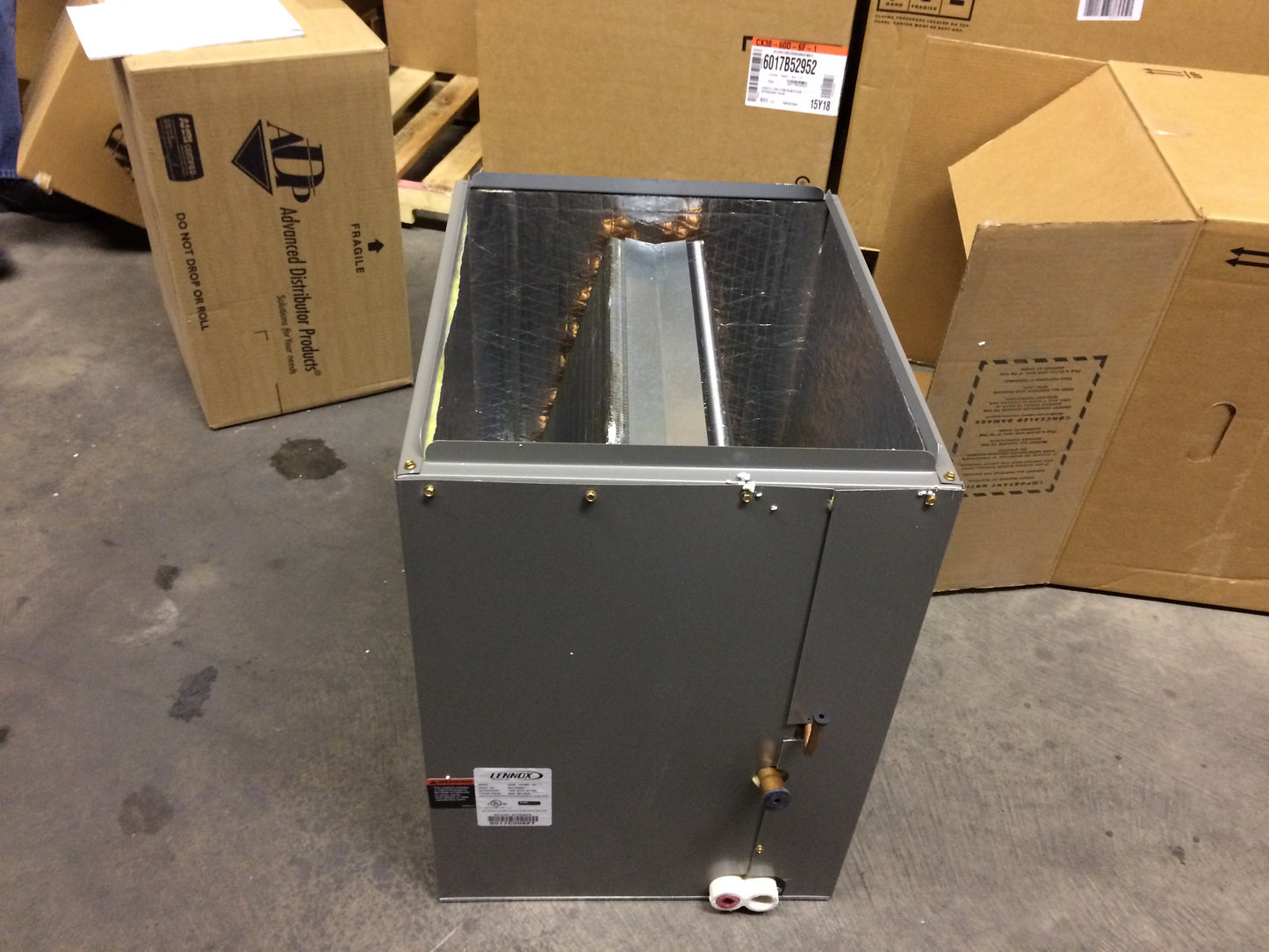 3-1/2-4 TON AC/HP UPFLOW CASED "A" COIL, R-410A CFM:1600