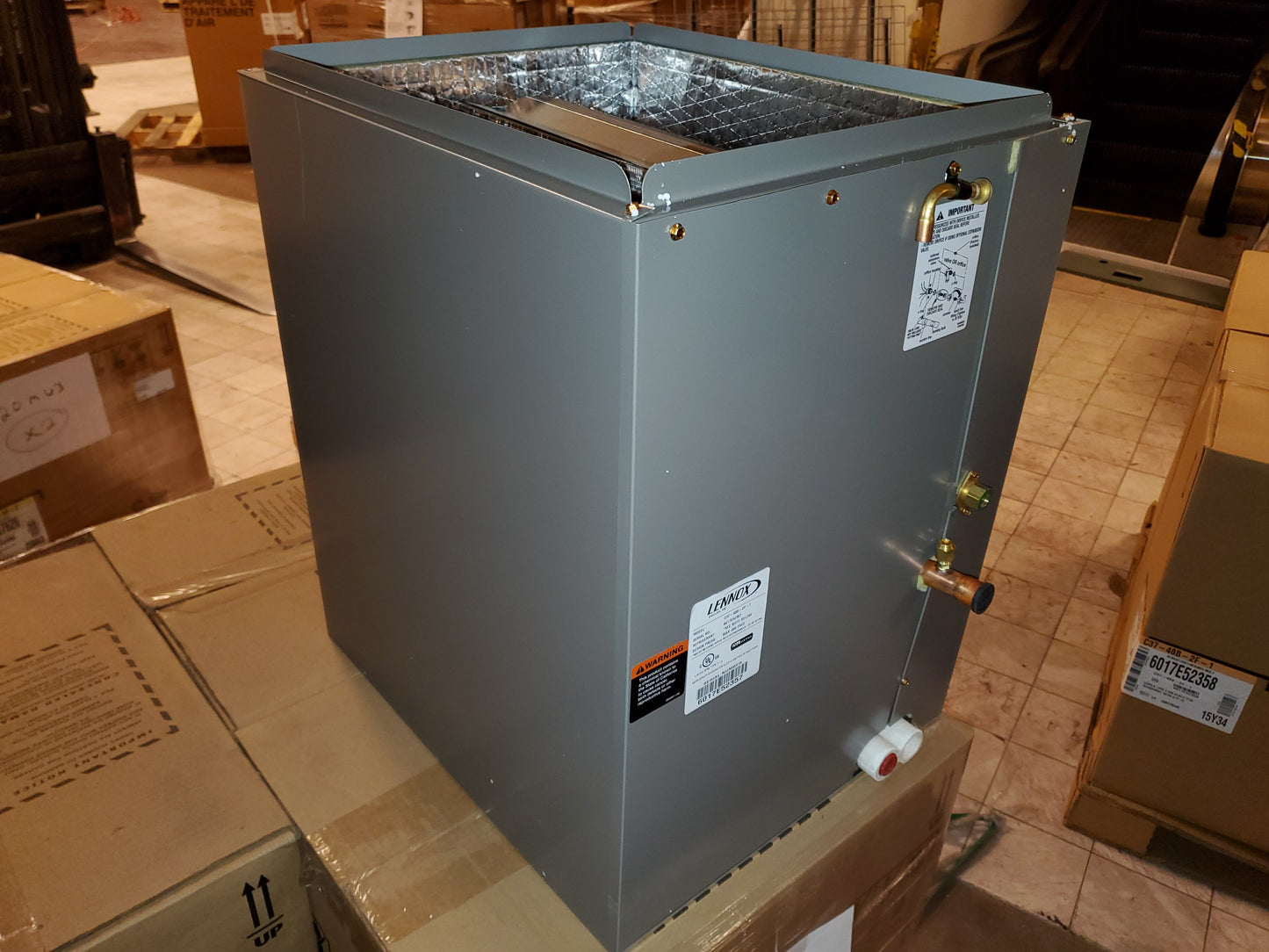 4 TON AC/HP UPFLOW CASED "A" COIL, R-22/R-410A CFM 800-1600