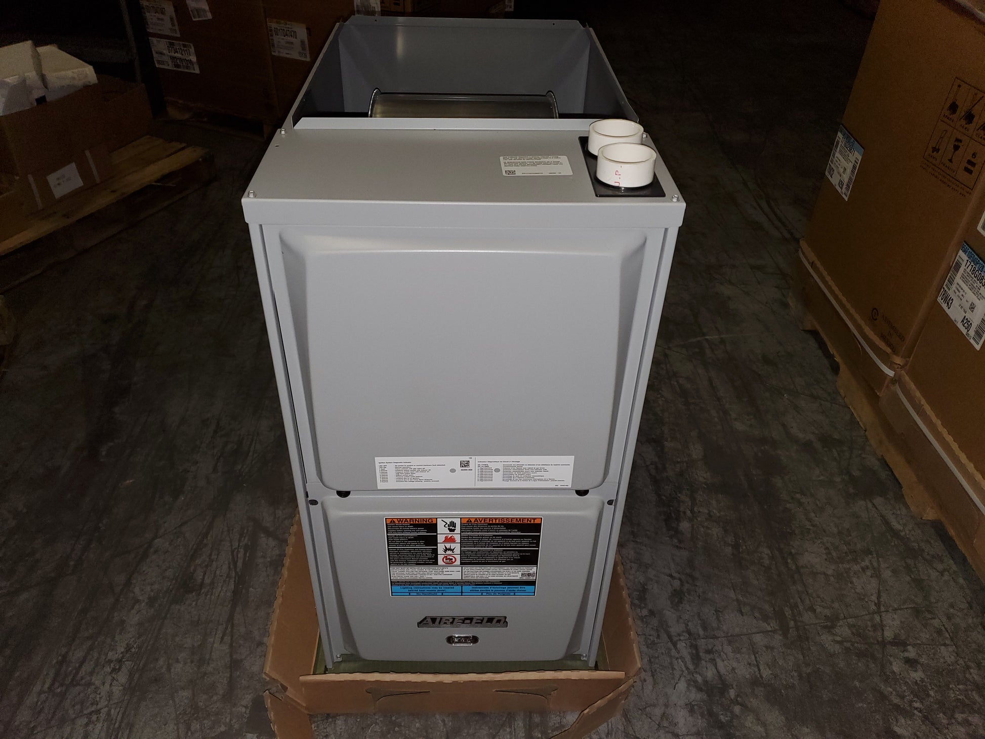 45,000 BTU 'AIRE-FLO' SINGLE STAGE DOWNFLOW PSC DIRECT DRIVE MULTI-SPEED NATURAL GAS FURNACE, 95% 120/60/1 CFM 1200