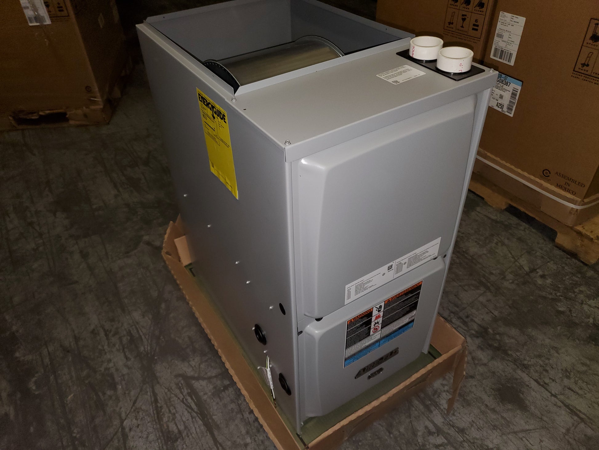 45,000 BTU 'AIRE-FLO' SINGLE STAGE DOWNFLOW PSC DIRECT DRIVE MULTI-SPEED NATURAL GAS FURNACE, 95% 120/60/1 CFM 1200