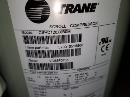 10 TON AC/HP SCROLL COMPRESSOR, 380/60/3 R-410A