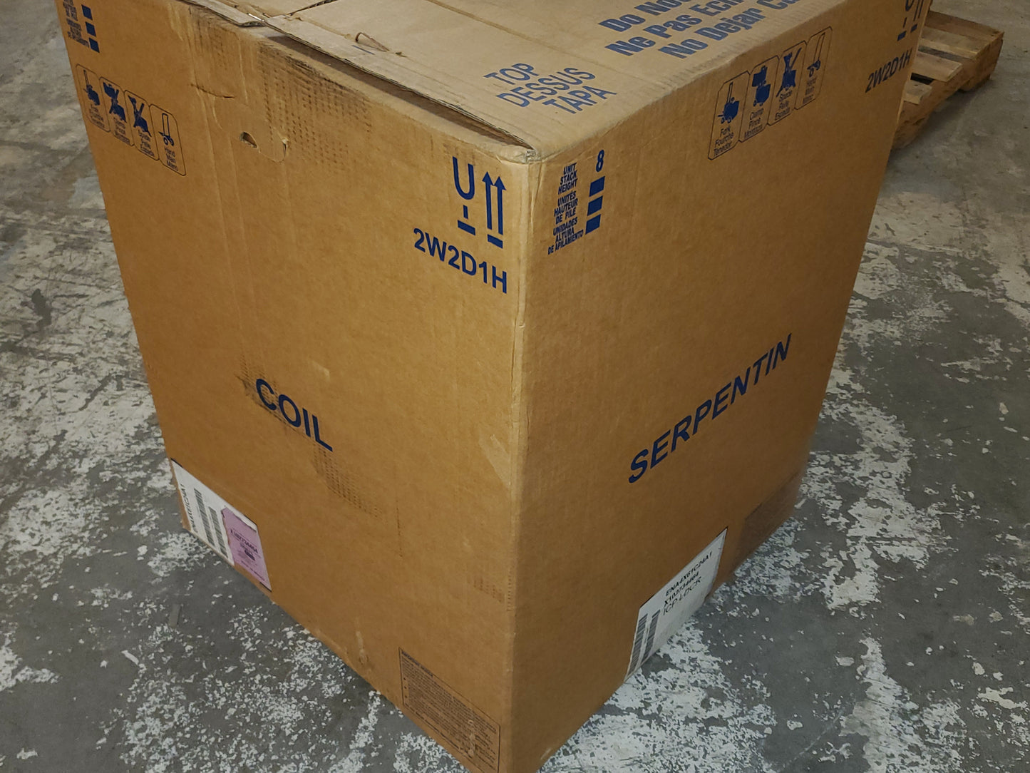 5 TON AC/HP UPFLOW/DOWNFLOW UNCASED "N" COIL, R-410A CFM:2200