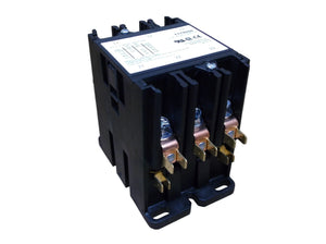 3 POLE 60 AMP CONTACTOR, COIL:24VAC, HERTZ:50/60, 600V MAX