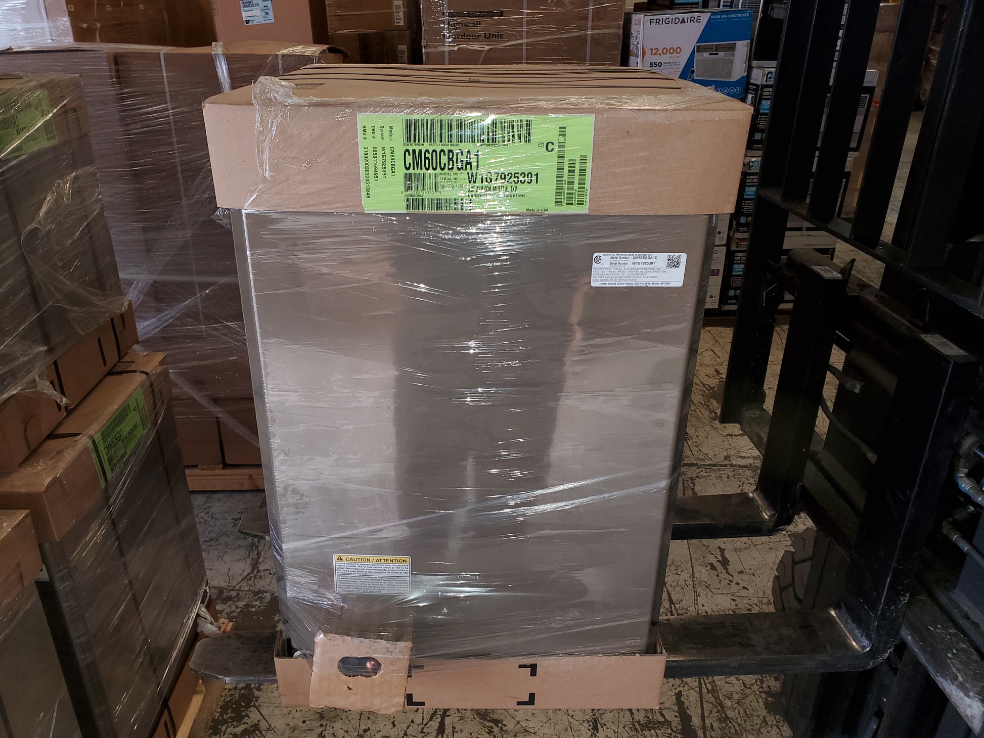 5 TON AC/HP "CM" SERIES MULTI-POSITION CASED ALUMINUM "N" COIL, R-410A CFM 1800