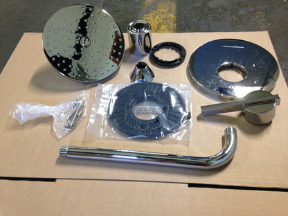 "BOULEVARD" PRESSURE BALANCE SHOWER TRIM KIT /CHROME