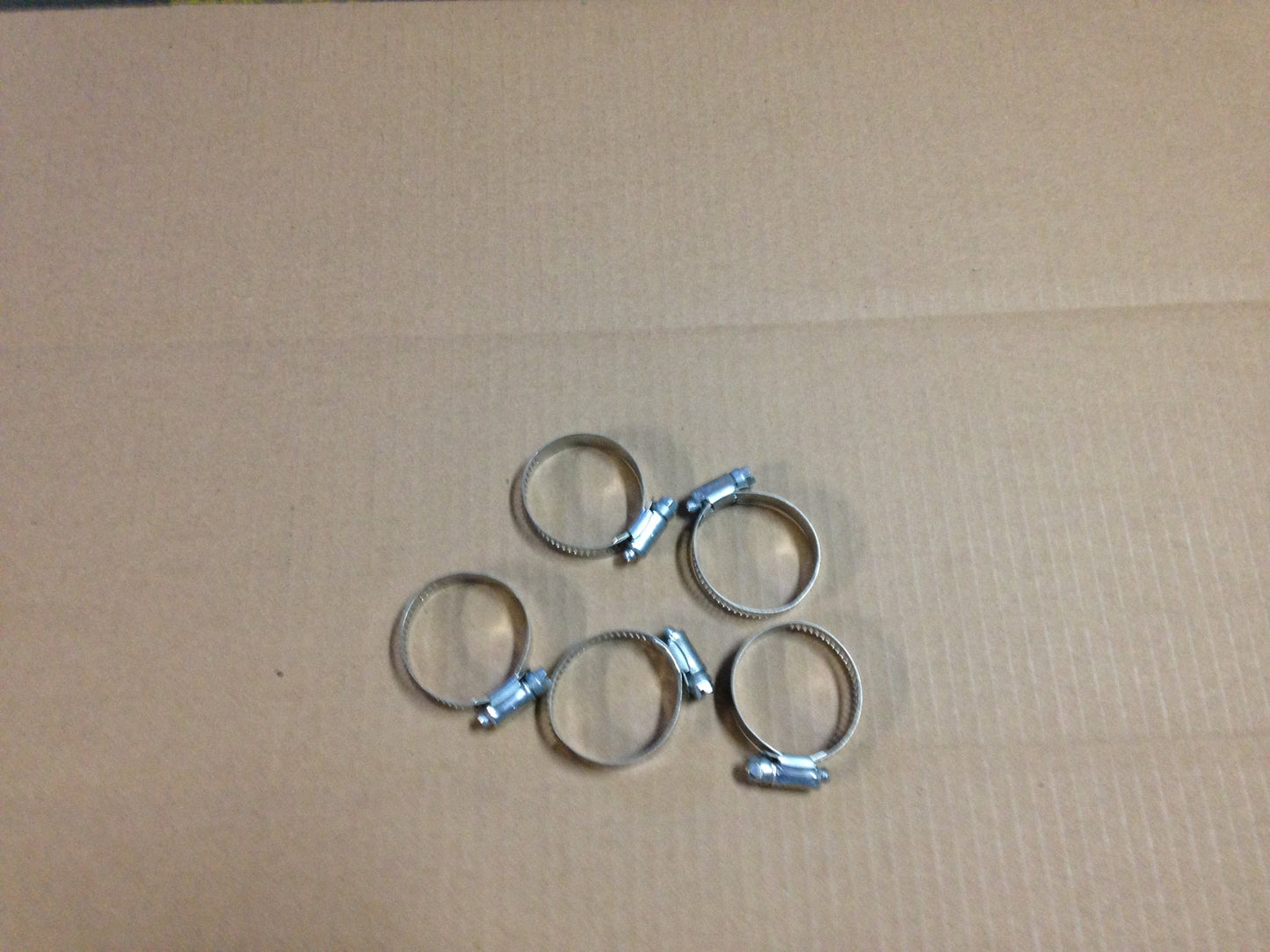 HOSE CLAMP # 24 , 1 1/16"-2",   SOLD AS 5 PER BOX