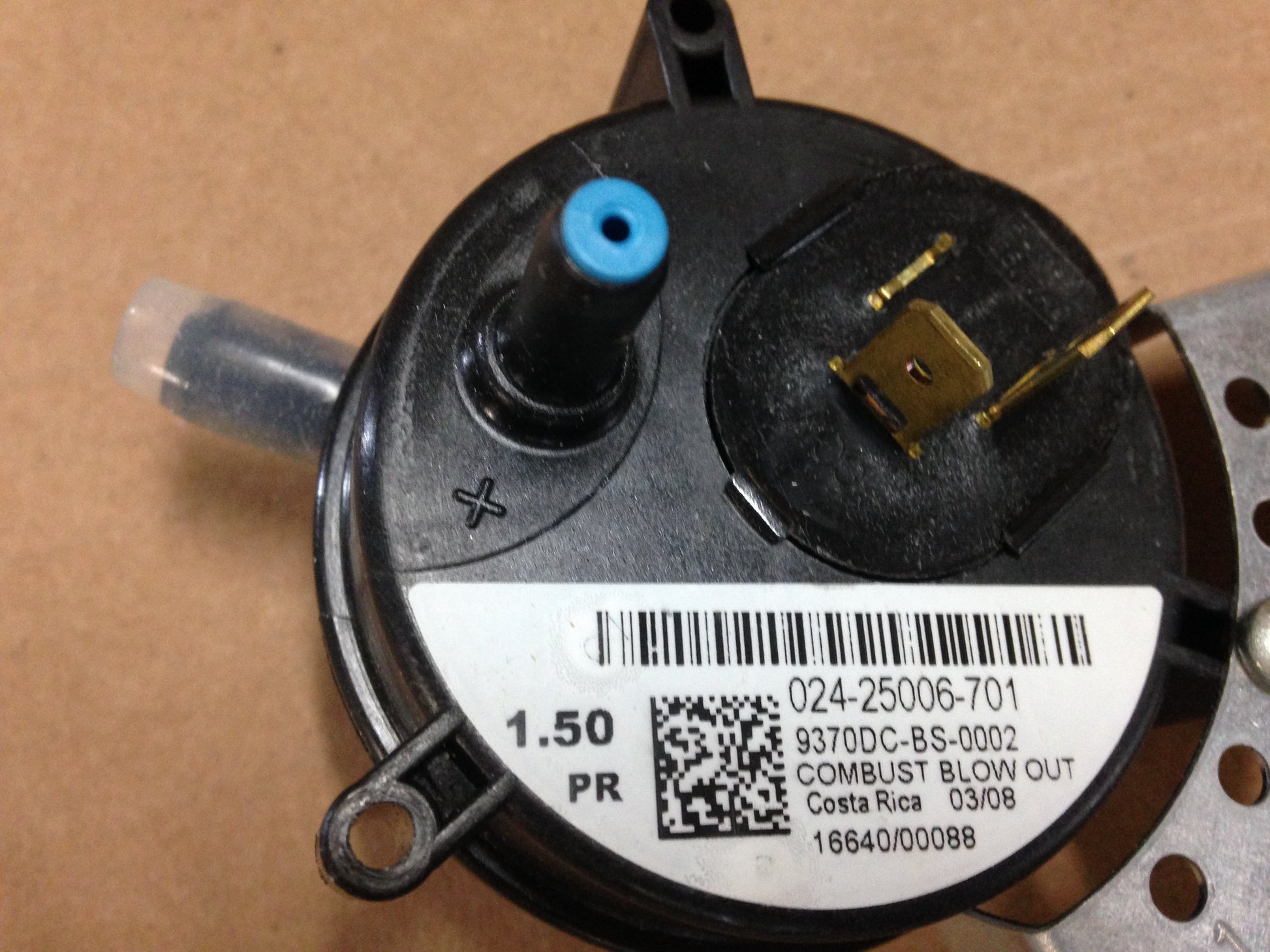 1.50 PR PRESSURE SWITCH