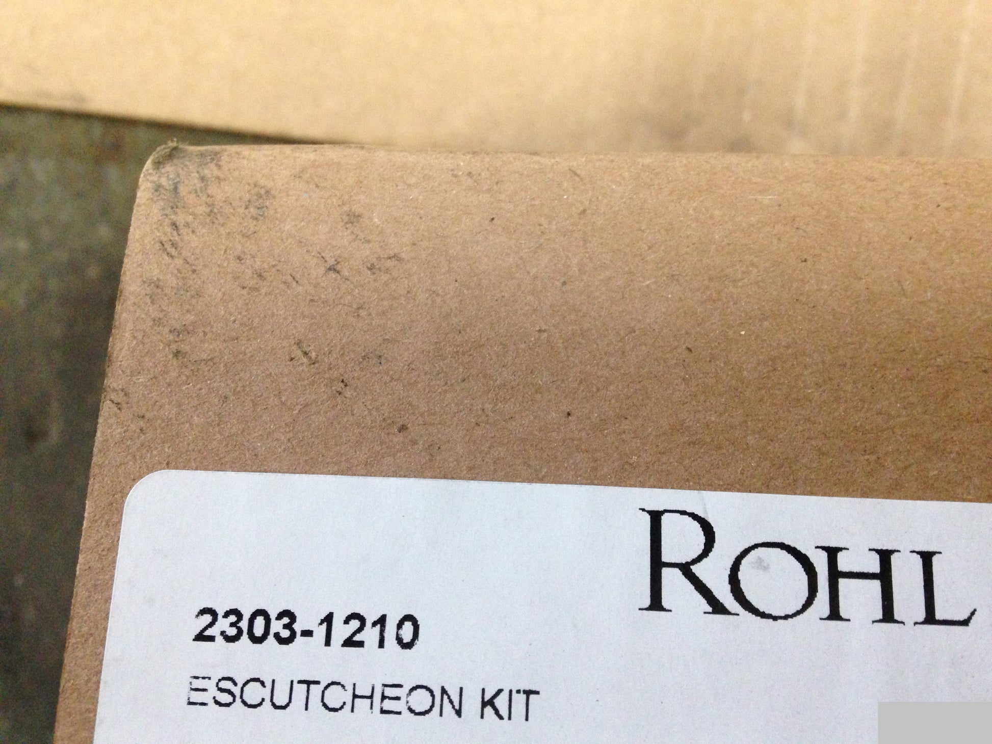 ESCUTCHEON KIT  SOLD AS 10 BAGS PER BOX