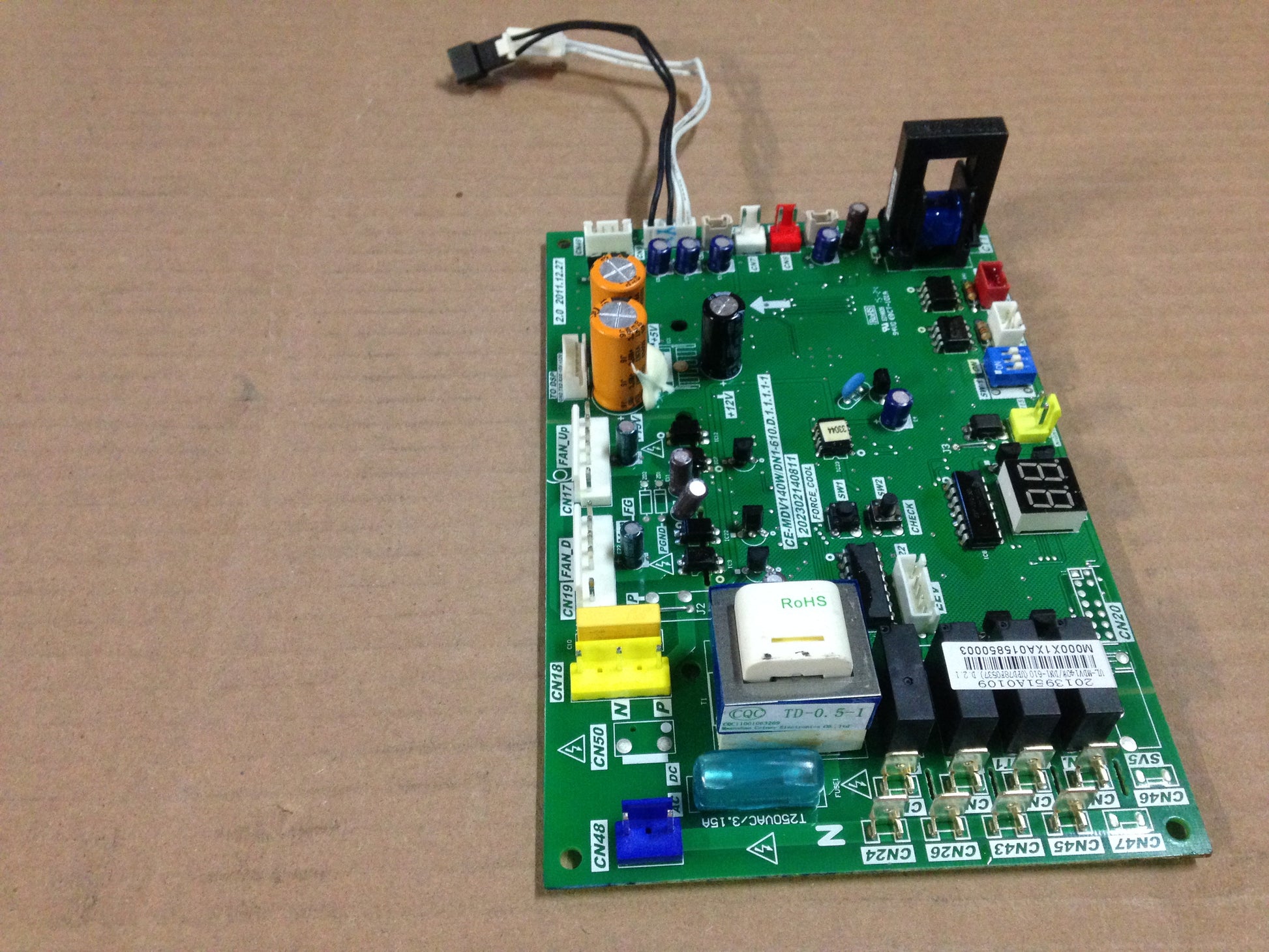 OUTDOOR UNIT MAIN CONTROL BOARD ASSEMBLY