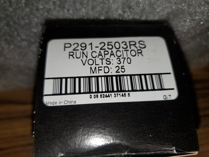 25+6% MFD X 370 VAC ROUND RUN CAPACITOR