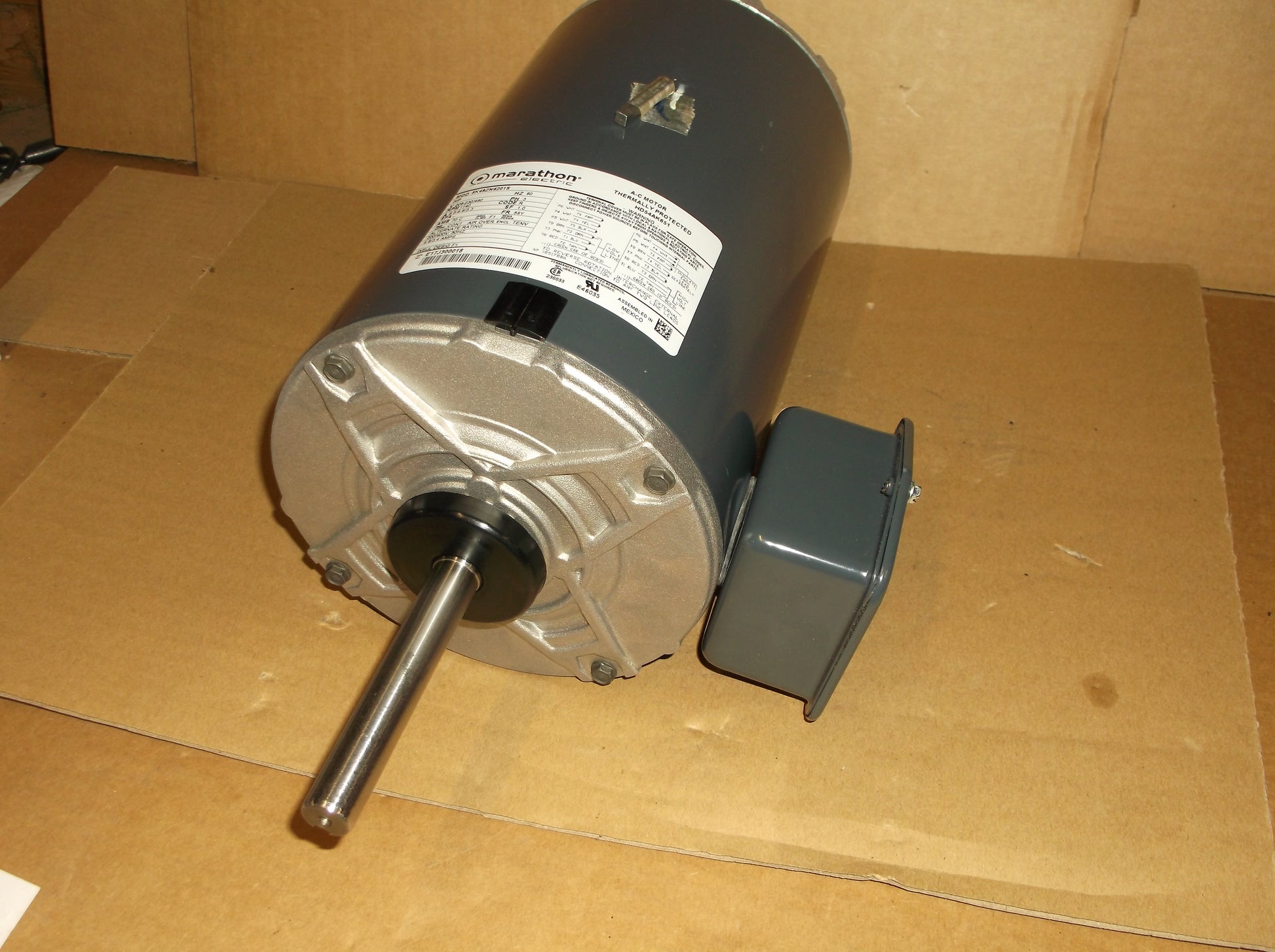 HP-- CONDENSER FAN MOTOR   208-230-460/60/3   RPM:1140/1-SPEED