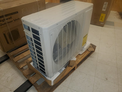 18,000 BTU SINGLE-ZONE OUTDOOR HEAT PUMP DC INVERTER MINI SPLIT UNIT, 21 SEER 208-230/60/1 R-410A