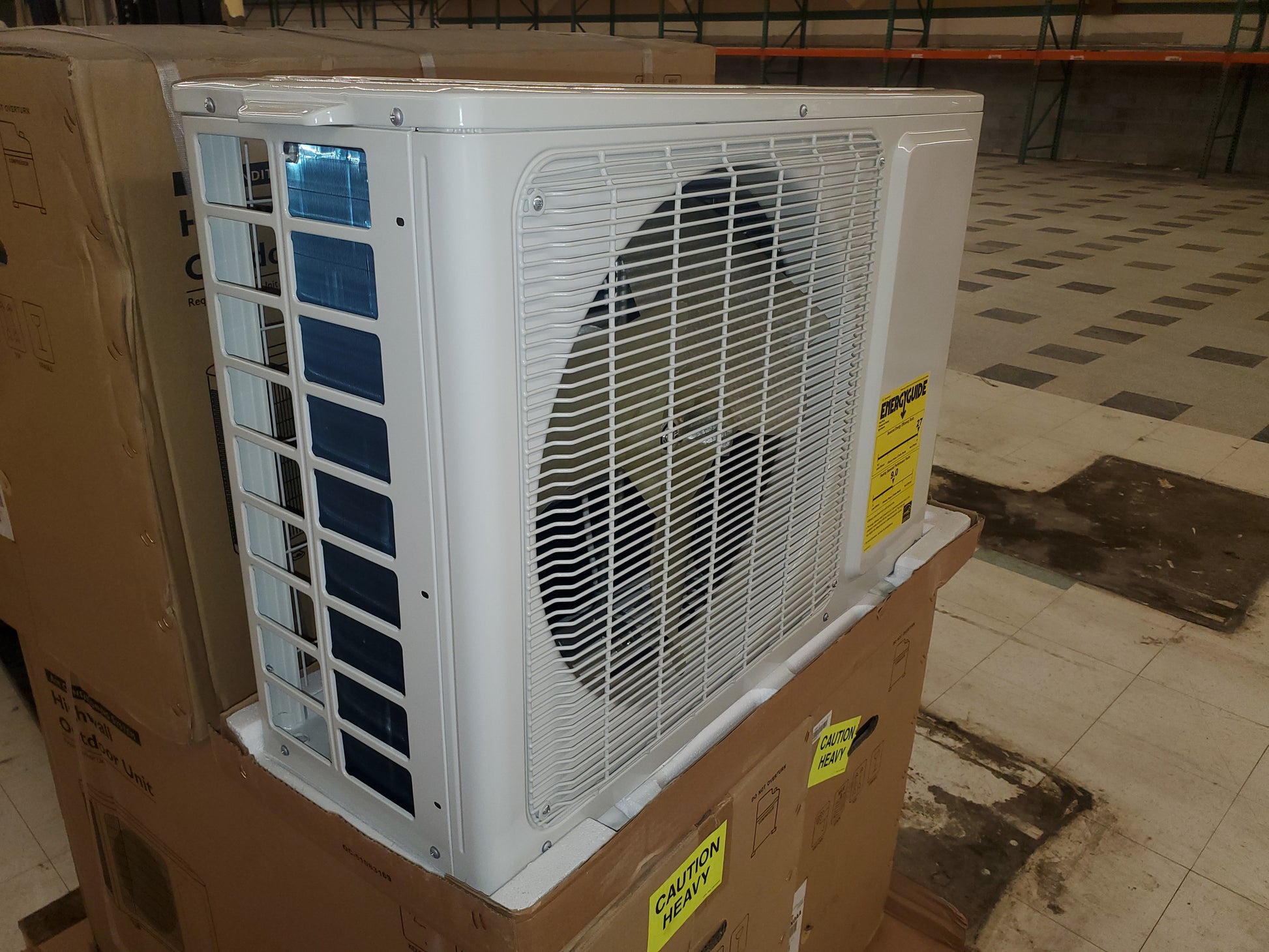 9,000 BTU SINGLE-ZONE OUTDOOR HEAT PUMP DC INVERTER MINI SPLIT UNIT, 27 SEER 208-230/60/1 R-410A