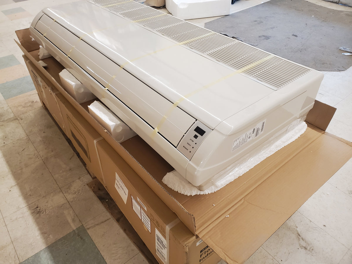 Mini Split Radiator Panels 48,000 BTU's Floor/Ceiling Indoor Mini-Split Heat Pump, 20 SEER 208-23 ...