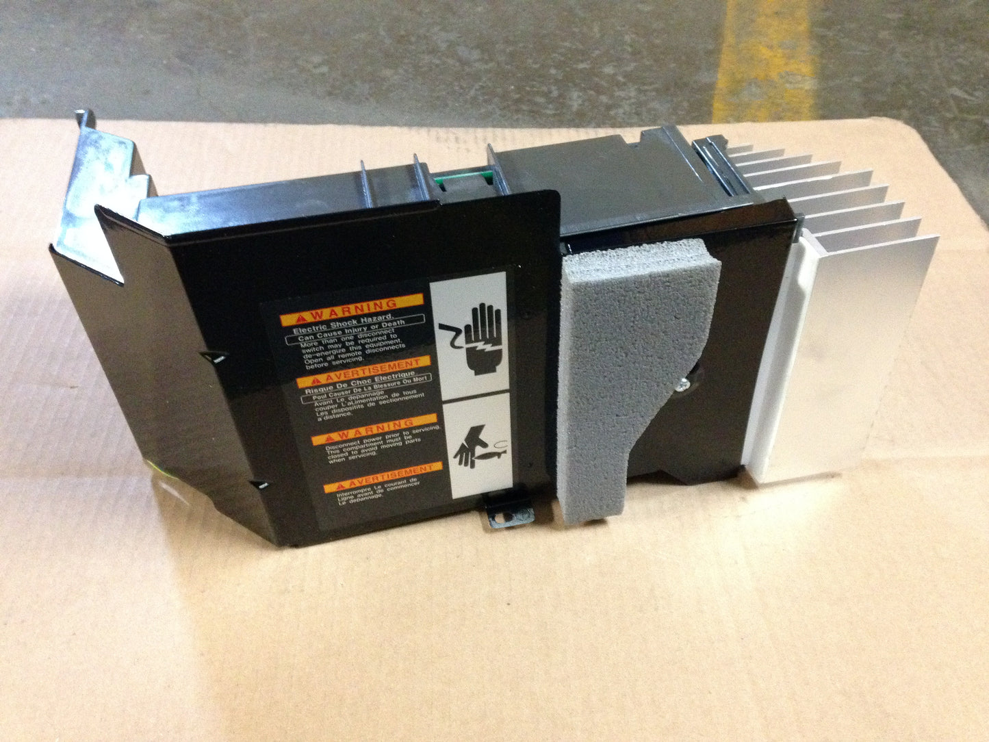 CONTROL BOX ASSEMBLY, 250V/20 AMP