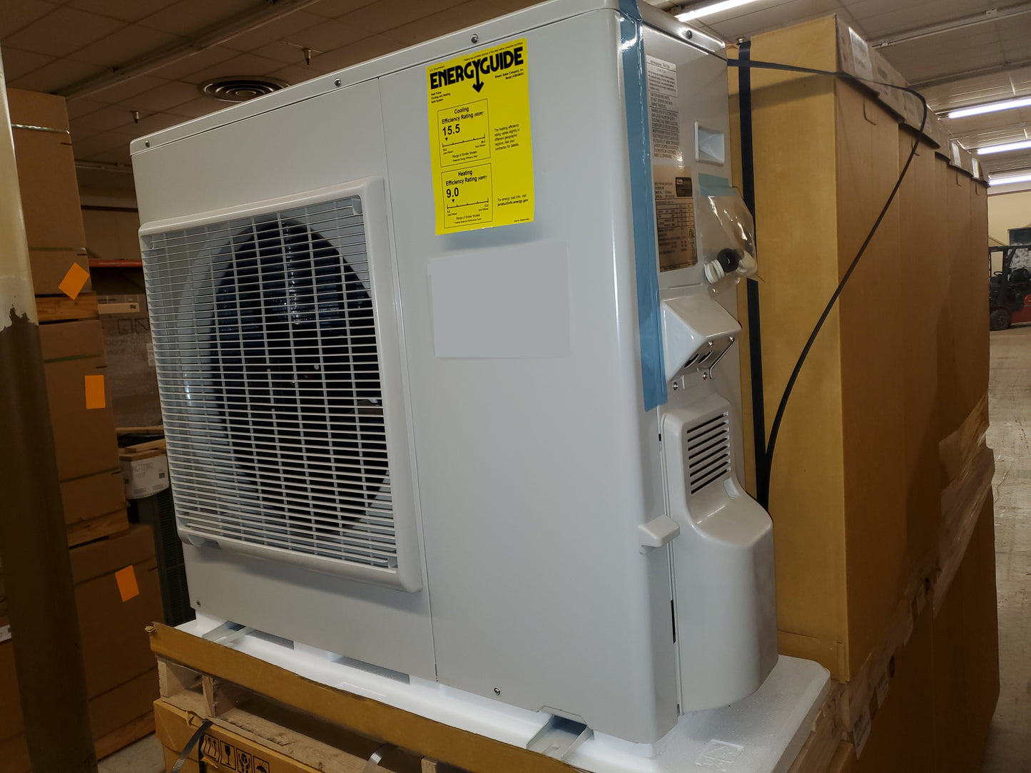 36,000 BTU SINGLE-ZONE INVERTER OUTDOOR MINI-SPLIT HEAT PUMP UNIT, 208-230/60/1 R-410A 15.5 SEER