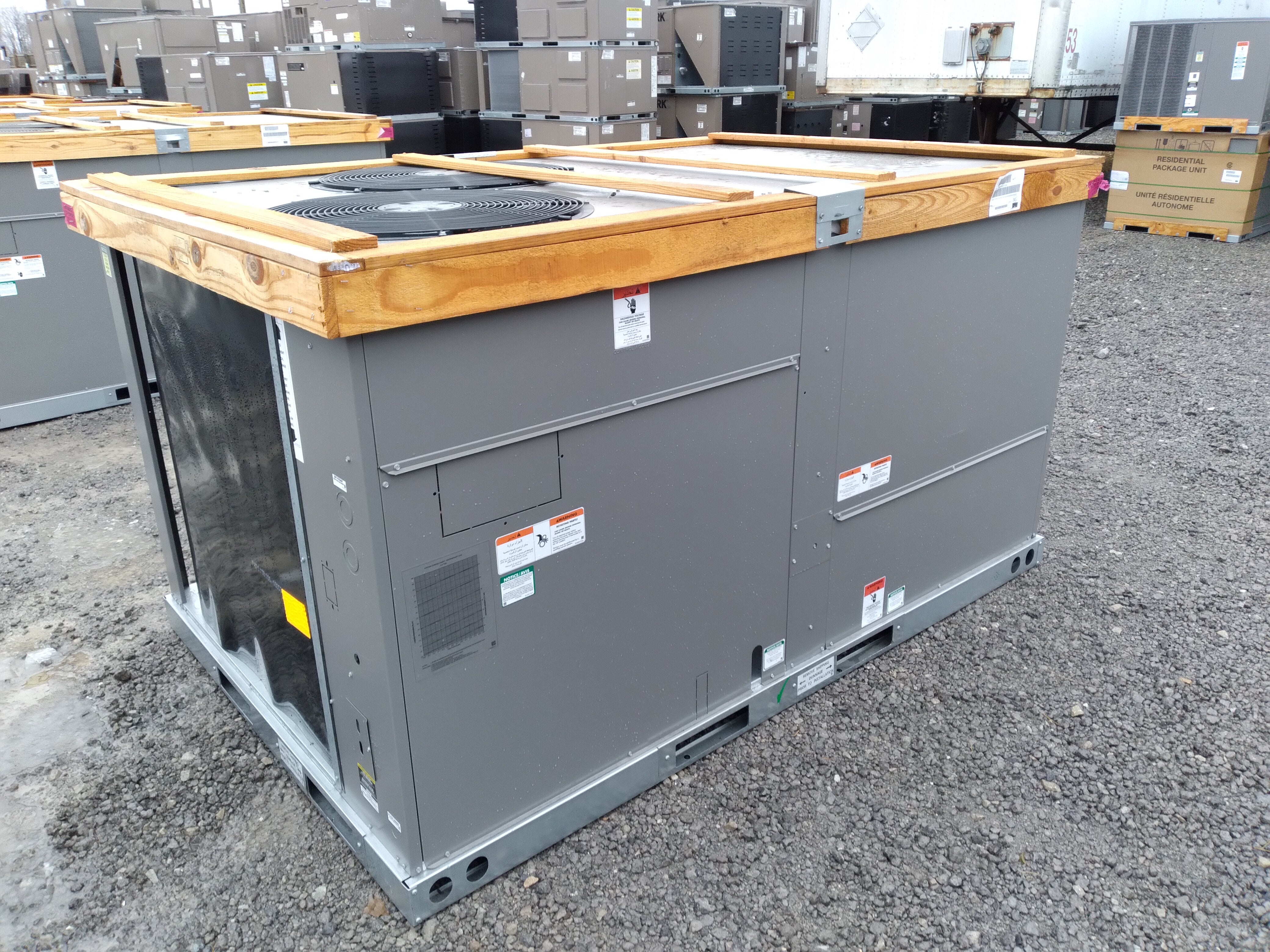 three and a half ton package unit