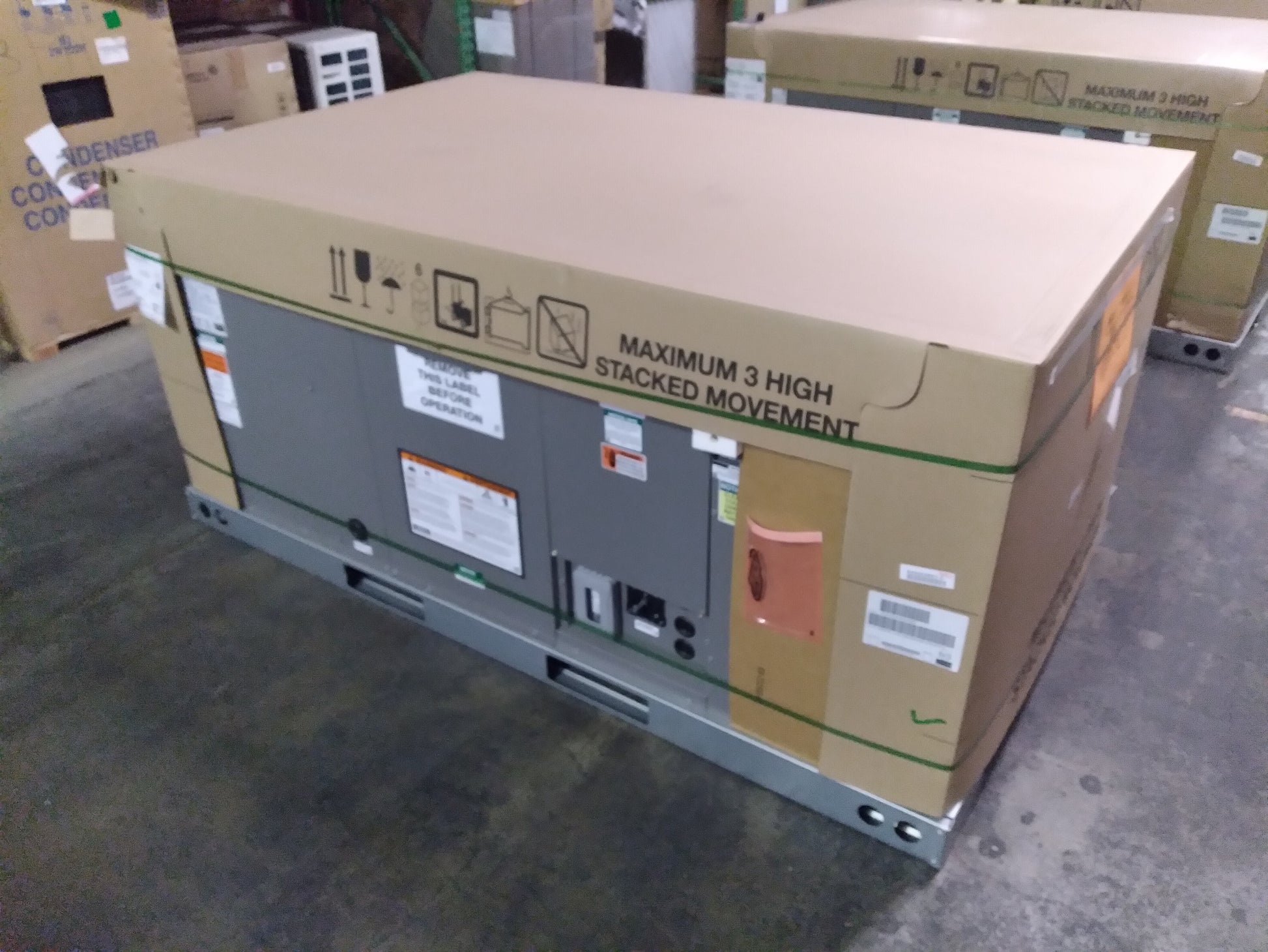3 TON CONVERTIBLE NATURAL GAS/ELECTRIC PACKAGED UNIT, 14 SEER, 460/60/3, R410A