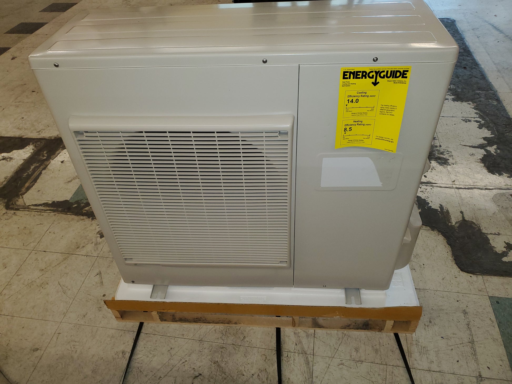 36,000 BTU "CLASSIC" SERIES SINGLE-ZONE INVERTER OUTDOOR MINI-SPLIT HEAT PUMP UNIT, 208/230/60/1 R-410A 14 SEER