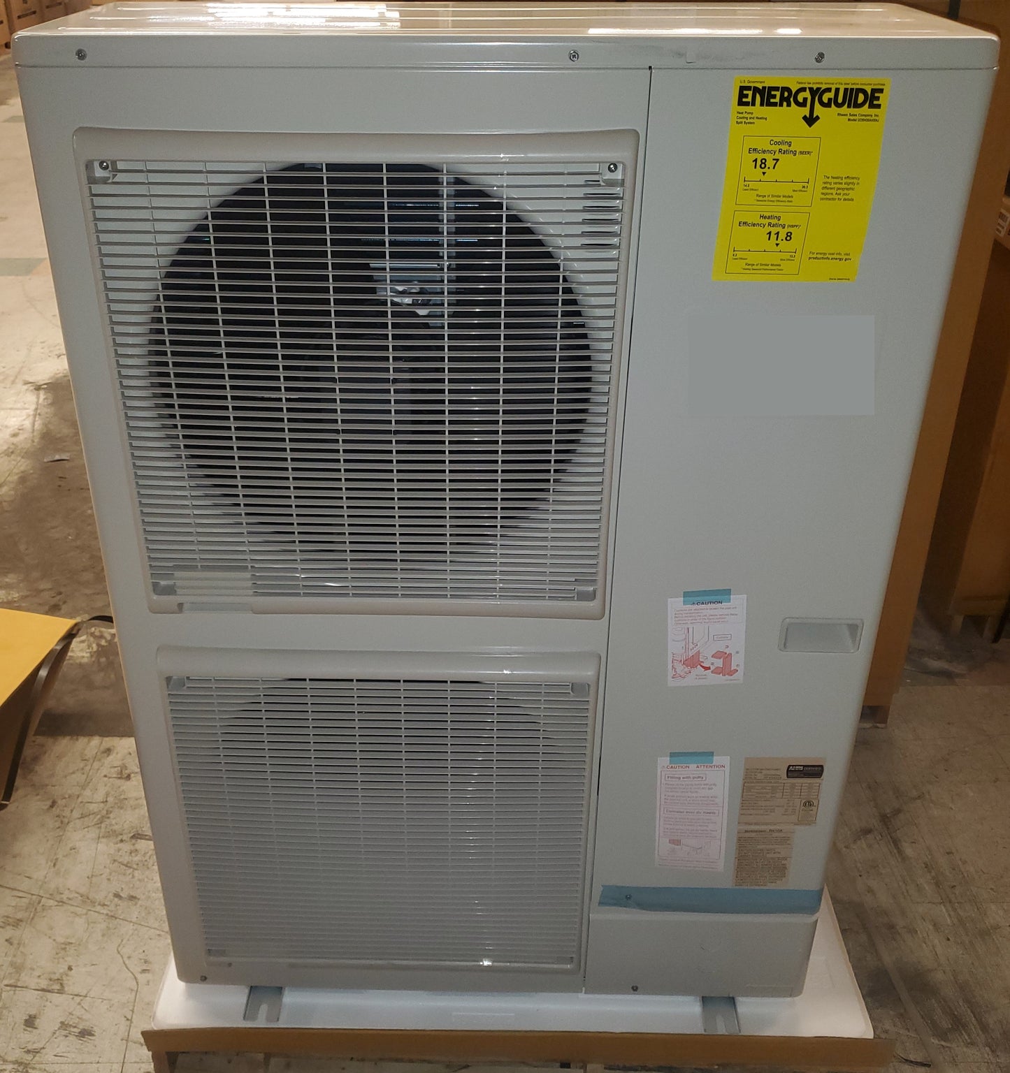 30,000 BTU SINGLE-ZONE INVERTER OUTDOOR MINI-SPLIT HEAT PUMP UNIT, 208-230/60/1 R-410A 18.7 SEER