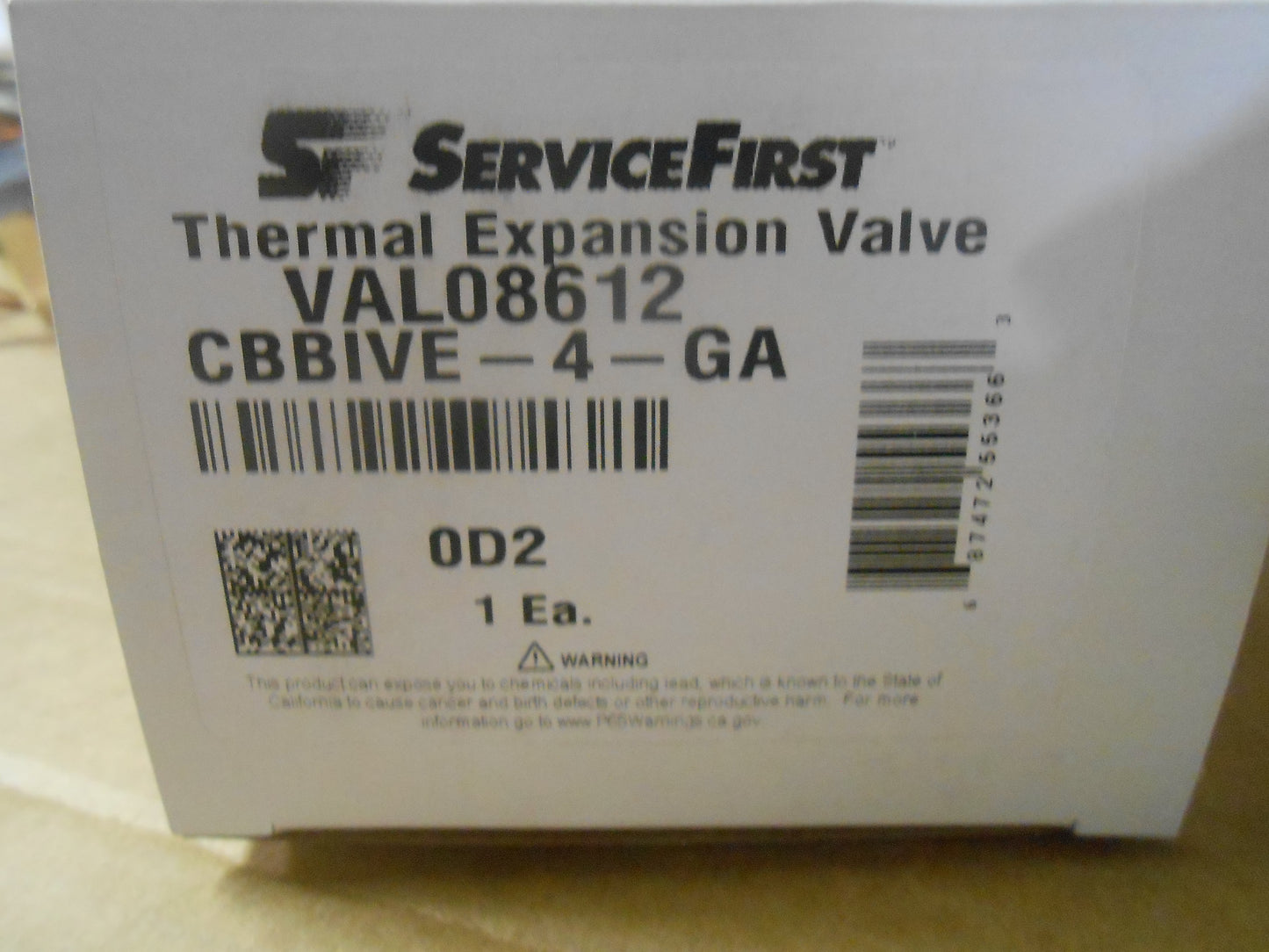 3.5 TON THERMAL EXPANSION VALVE-FLARE, R22