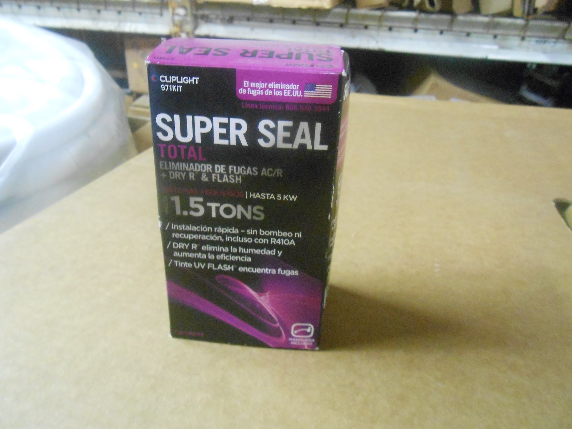 SUPER SEAL TOTAL AC/R STOP LEAK + DRY R AND FLASH, FOR SMALLSYSTEMS