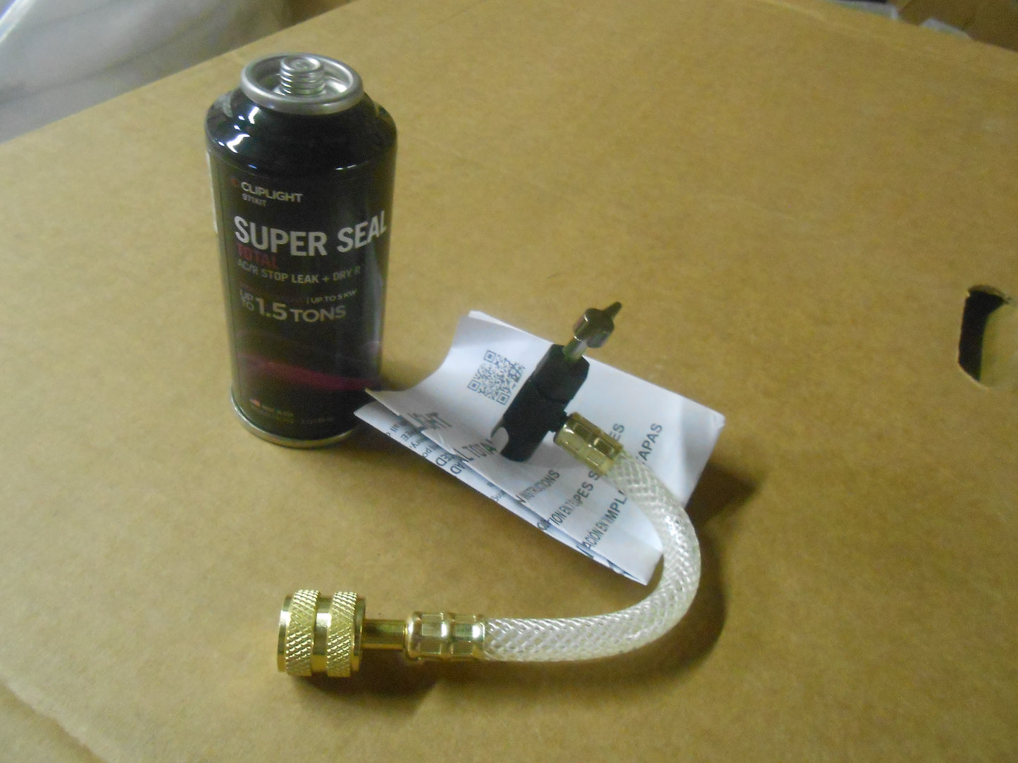 SUPER SEAL TOTAL AC/R STOP LEAK + DRY R AND FLASH, FOR SMALLSYSTEMS