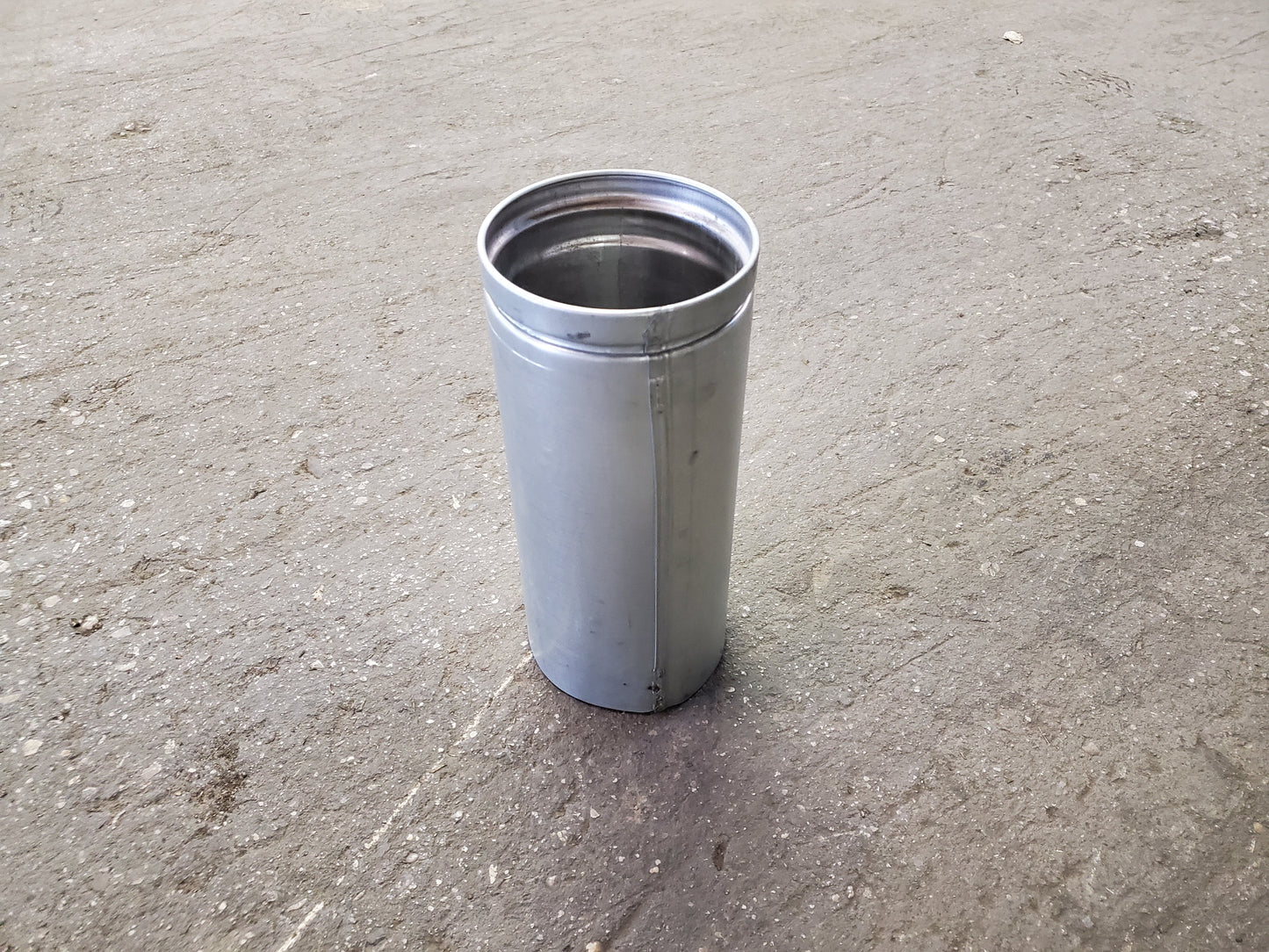 5" X 12" ADJUSTABLE B-VENT ROUND PIPE ADAPTER 