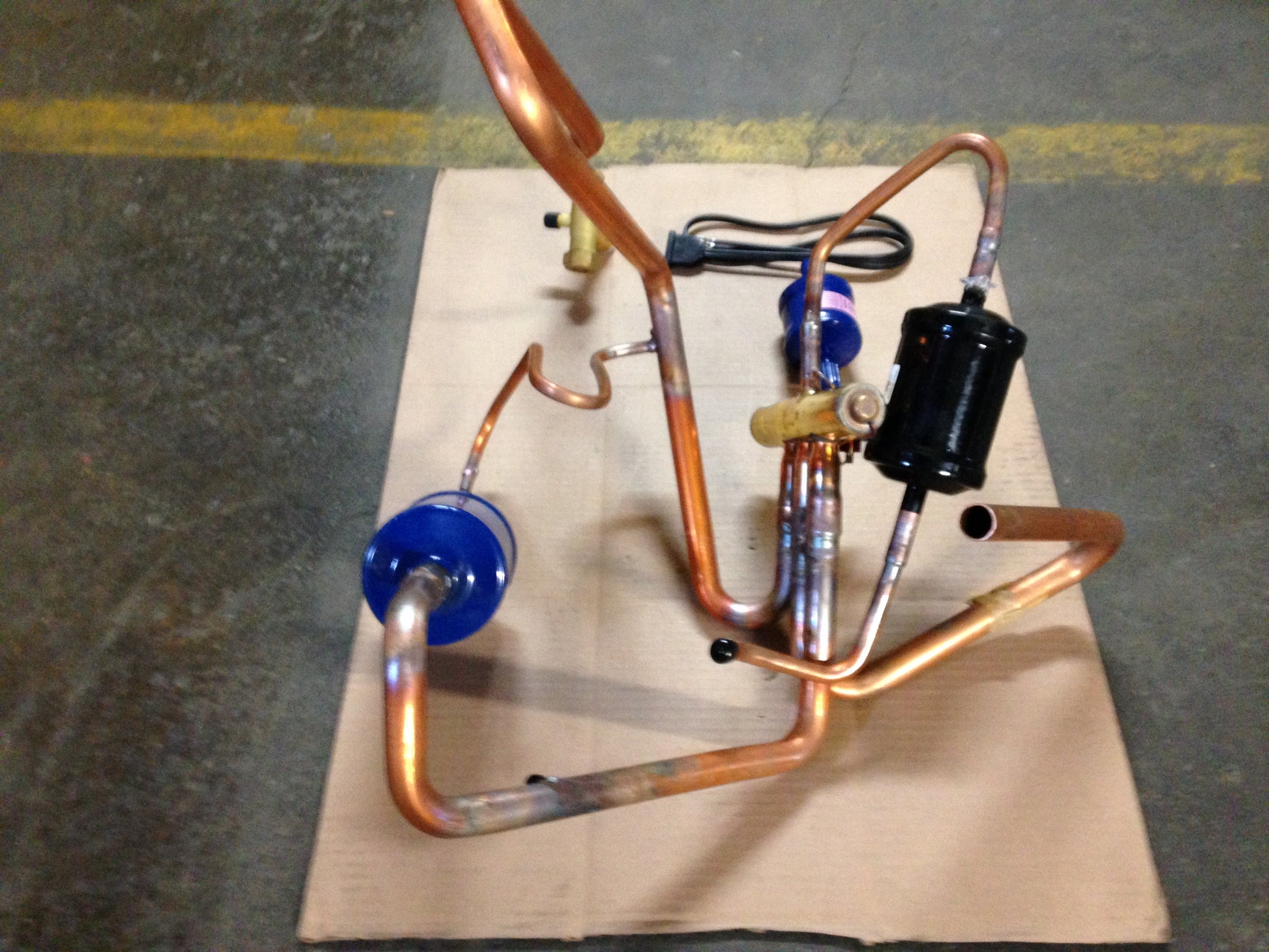 Heat Pump Reversing Valve w/Coil and Filter Driers, Ac24V/50-60,