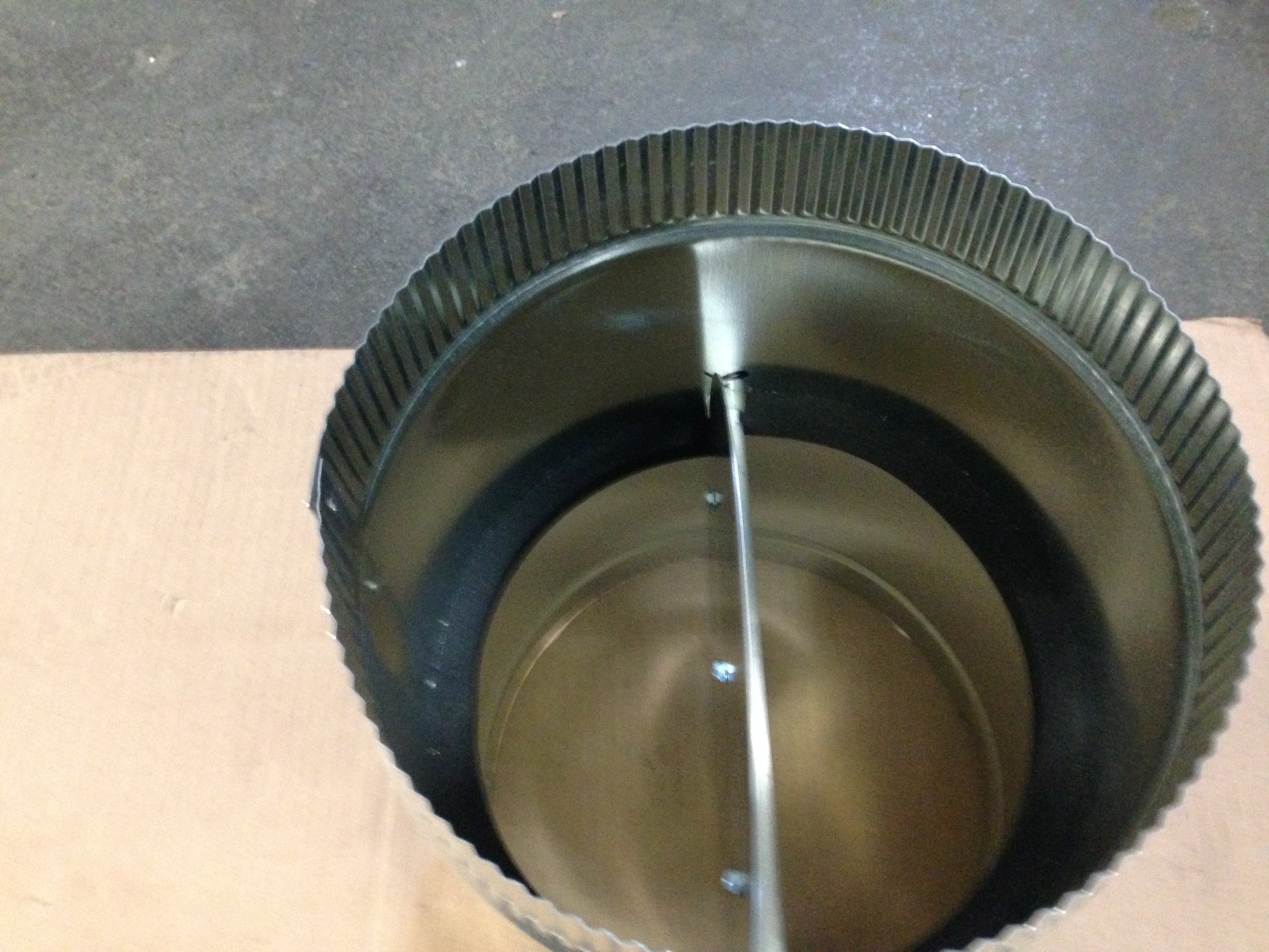 9" ROUND ZONE DAMPER, AC/DC 24V/50-60