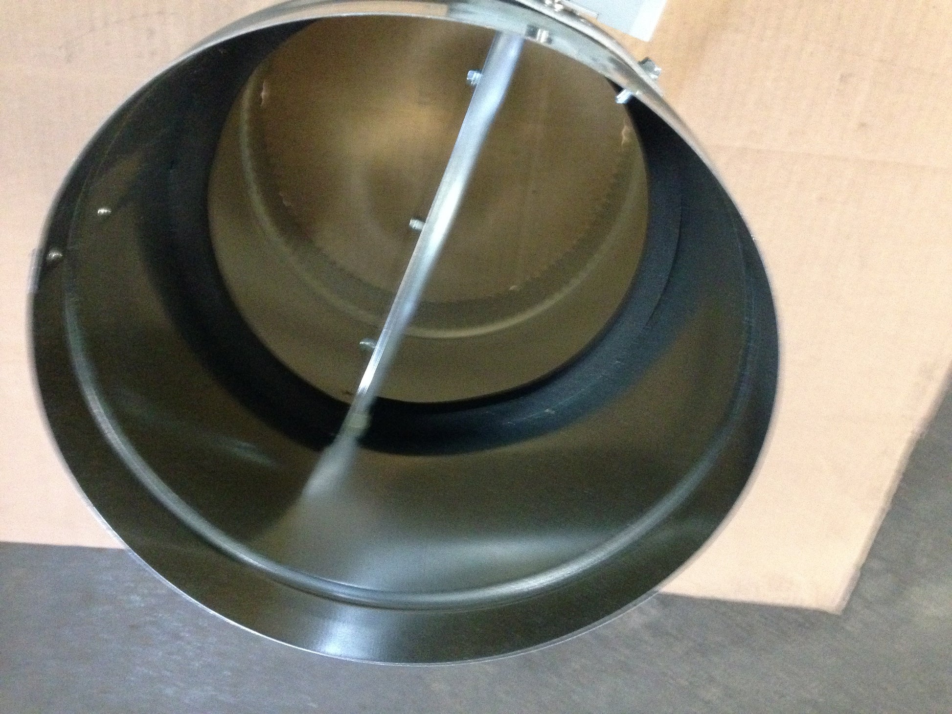 9" ROUND ZONE DAMPER, AC/DC 24V/50-60